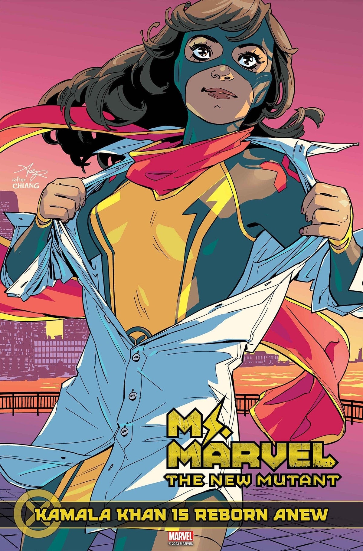 Marvel Comic Books MS. MARVEL THE NEW MUTANT #2 AMY REEDER HOMAGE VAR 75960620701500221 JUL230653