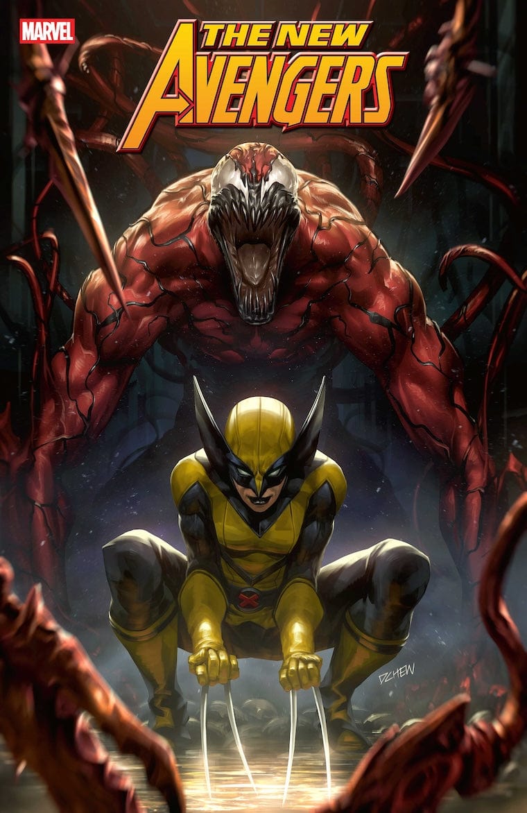 Marvel Comic Books NEW AVENGERS #1 DERRICK CHEW CHARACTER VARIANT B 75960621145600151 PRH-75960621145600151