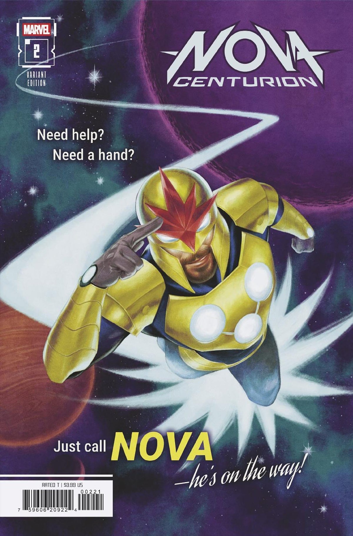 Marvel Comic Books NOVA: CENTURION #2 BETSY COLA VARIANT 75960620922400221 PRH-75960620922400221