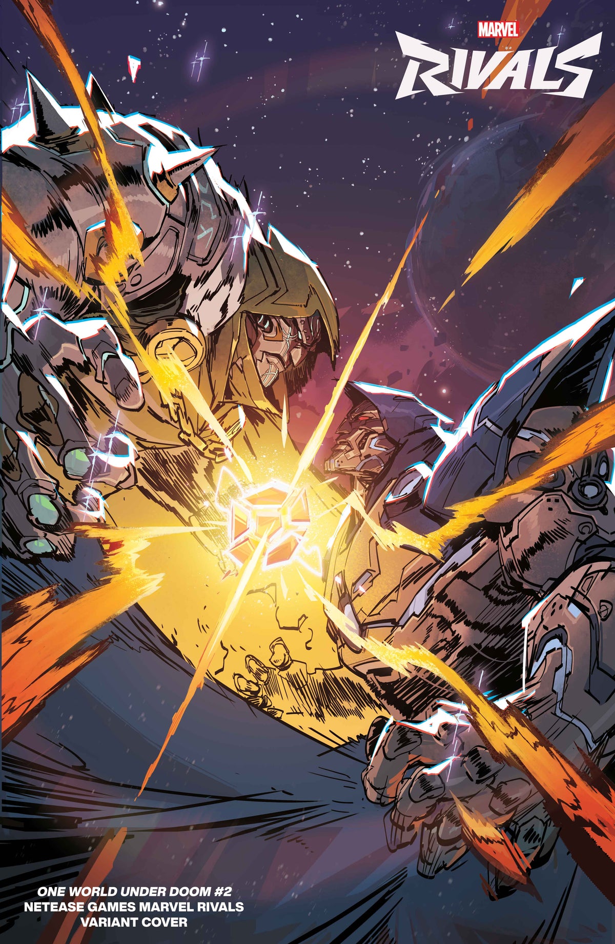 Marvel Comic Books ONE WORLD UNDER DOOM #2 NETEASE GAMES MARVEL RIVALS VARIANT 75960620860900271 PRH-75960620860900271
