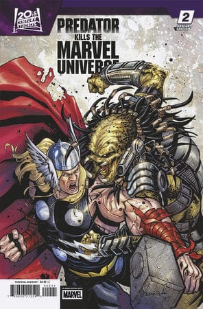 Marvel Comic Books PREDATOR KILLS THE MARVEL UNIVERSE #2 SERGIO DAVILA VARIANT 75960621259000241 PRH-75960621259000241