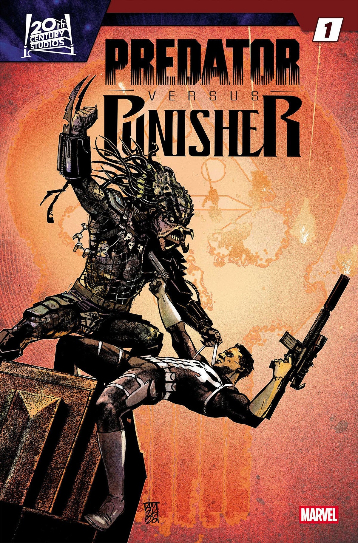 Marvel Comic Books PREDATOR VS. PUNISHER #1 COVER D ALEX MALEEV VARIANT (Release Date: 11/11/2026) 75960621694900131 PRH-75960621694900131