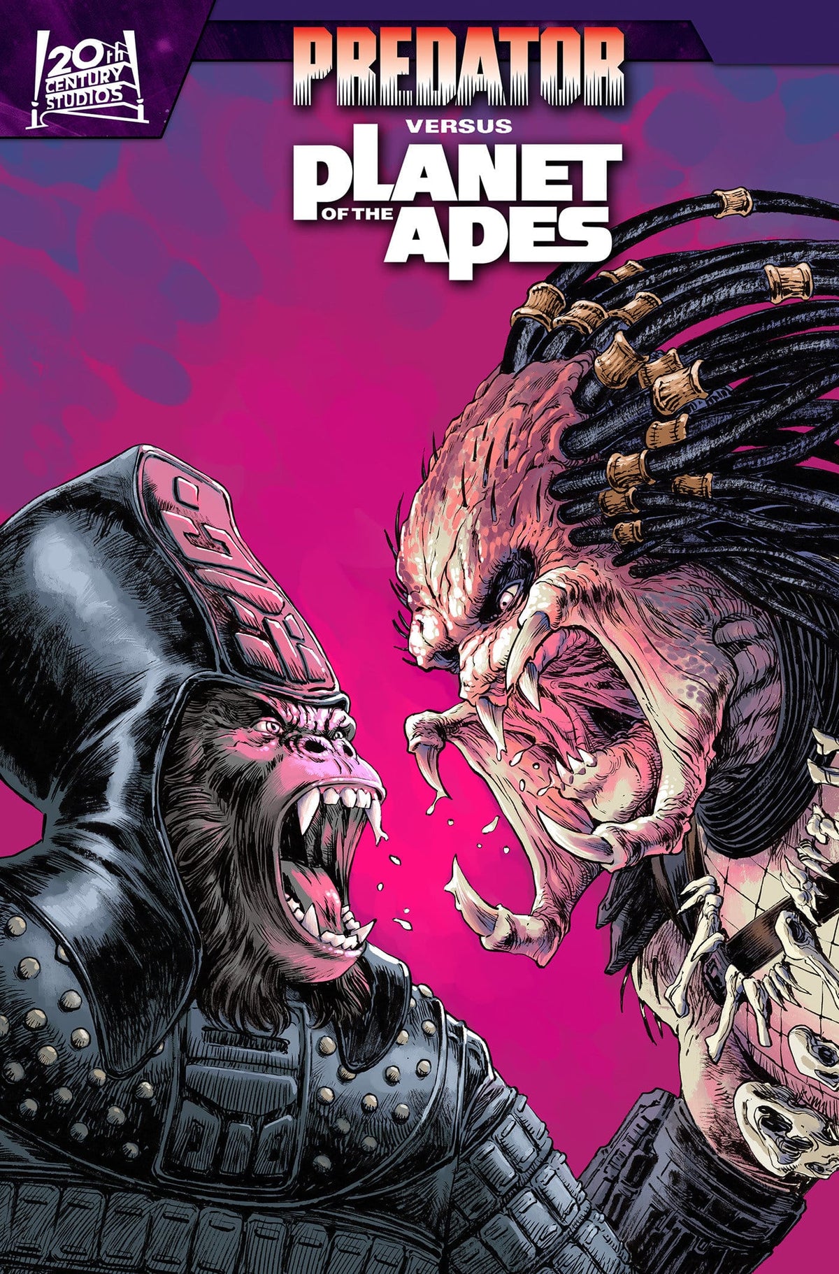 Marvel Comic Books PREDATOR VS. THE PLANET OF THE APES #2 DAVE WACHTER VARIANT (Release Date: 08/26/2026) 75960621569000231 PRH-75960621569000231