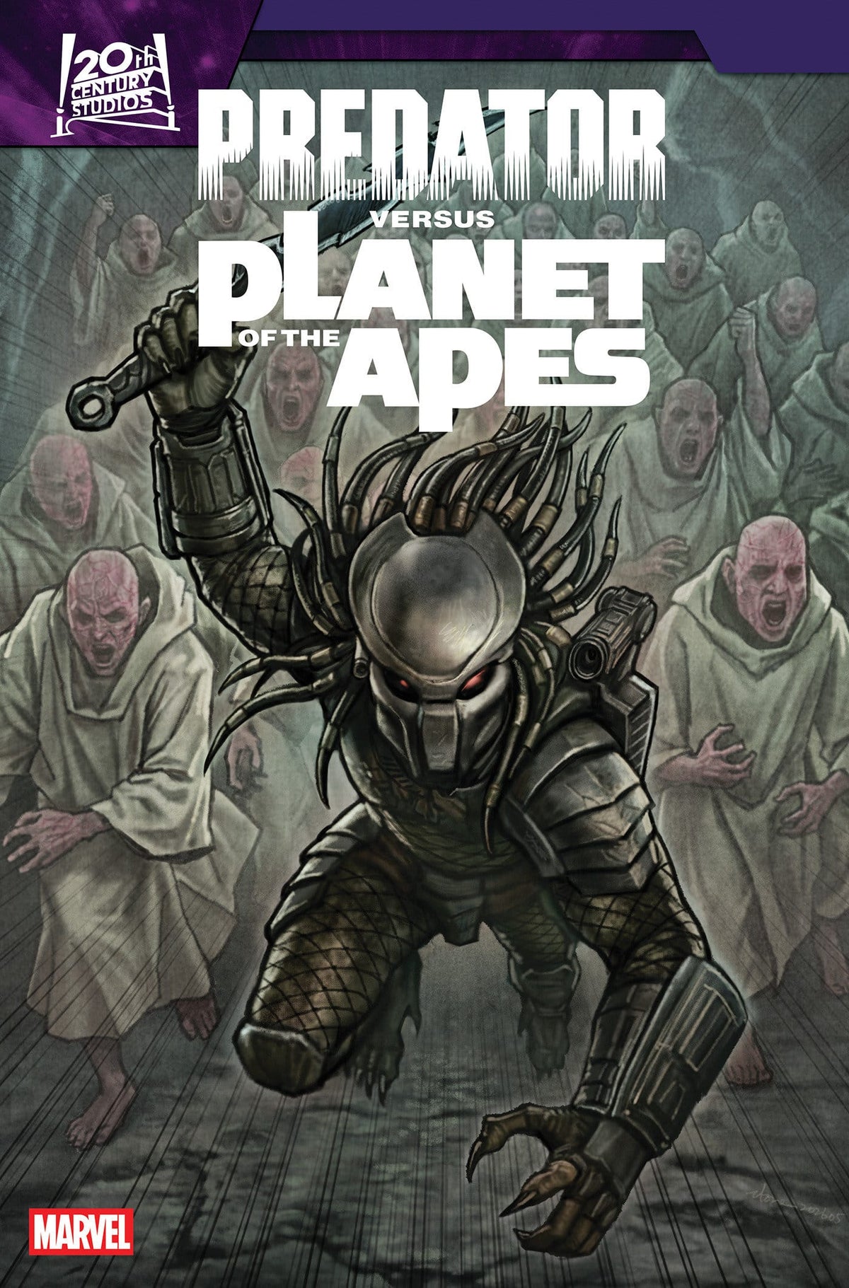 Marvel Comic Books PREDATOR VS. THE PLANET OF THE APES #3 (Release Date: 09/30/2026) 75960621569000311 PRH-75960621569000311