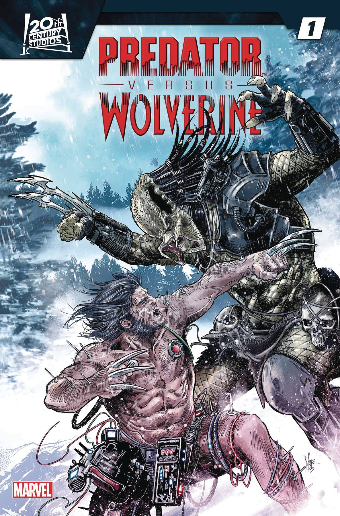 Marvel Comic Books PREDATOR VS WOLVERINE #1 75960620710700111 JUL230570