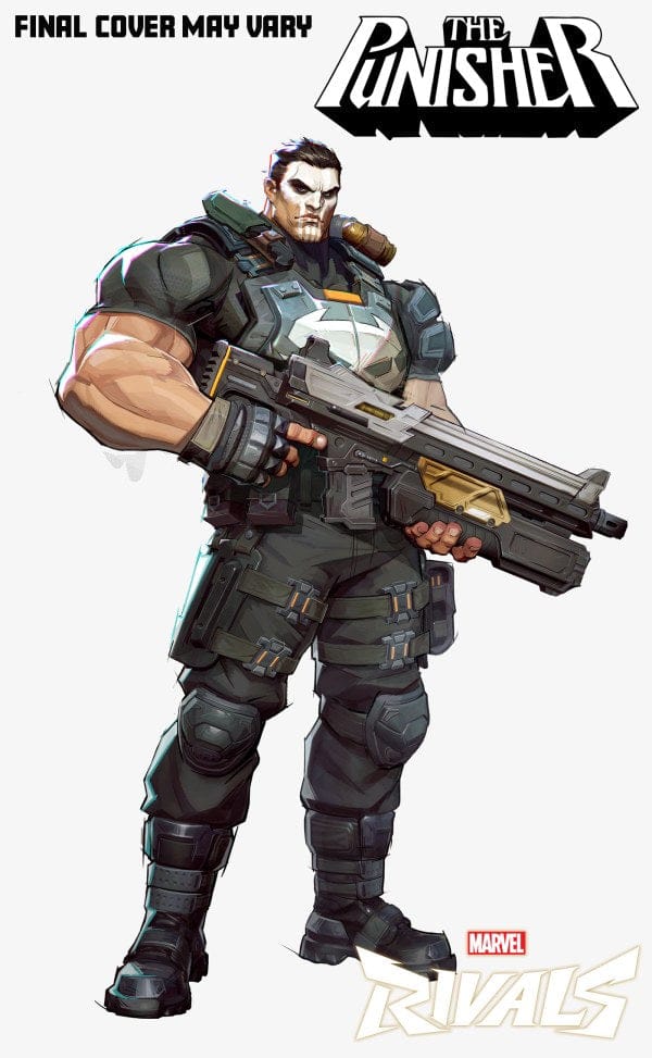 Marvel Comic Books PUNISHER #1 NETEASE GAMES MARVEL RIVALS VARIANT 75960621516400171 PRH-75960621516400171