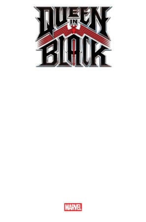 Marvel Comic Books QUEEN IN BLACK #1 BLANK COVER VARIANT 75960621498300171 PRH-75960621498300171