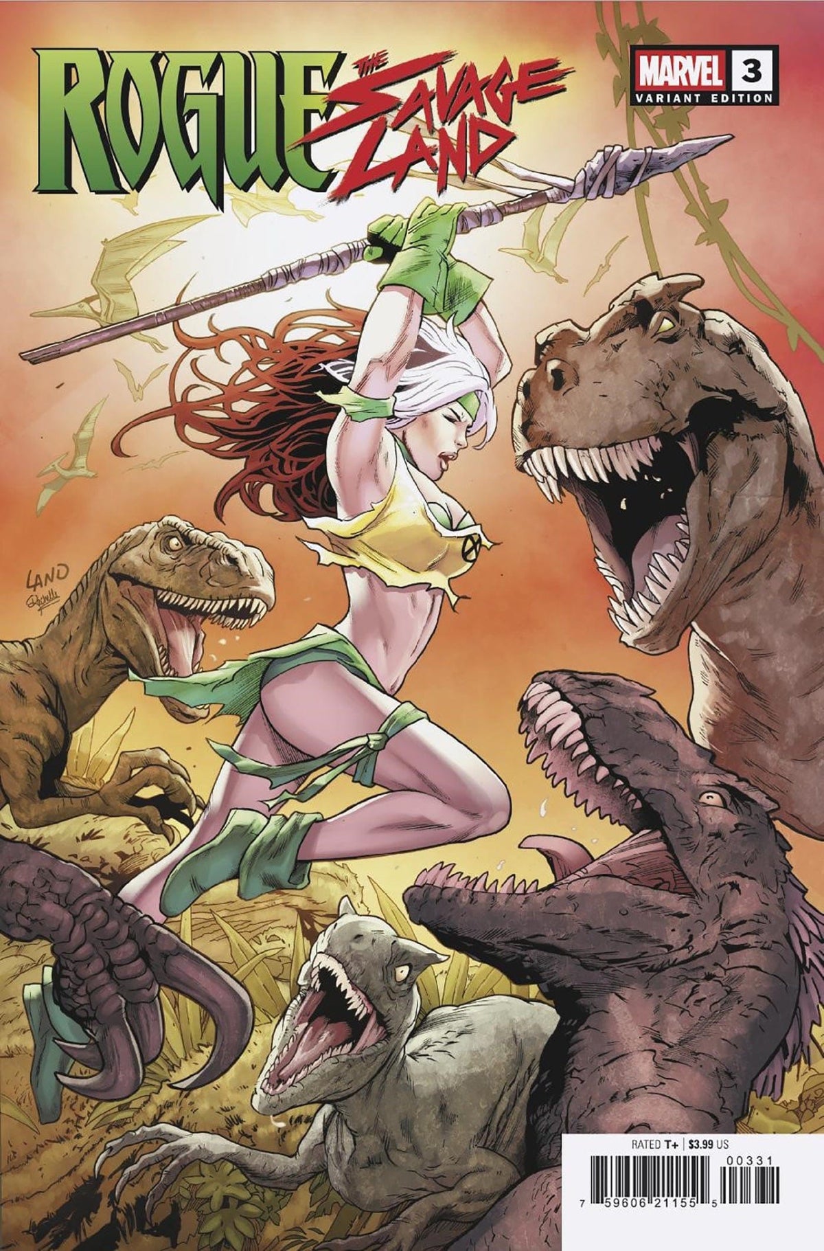 Marvel Comic Books ROGUE: THE SAVAGE LAND #3 TBD ARTIST VARIANT 75960621155500331 PRH-75960621155500331