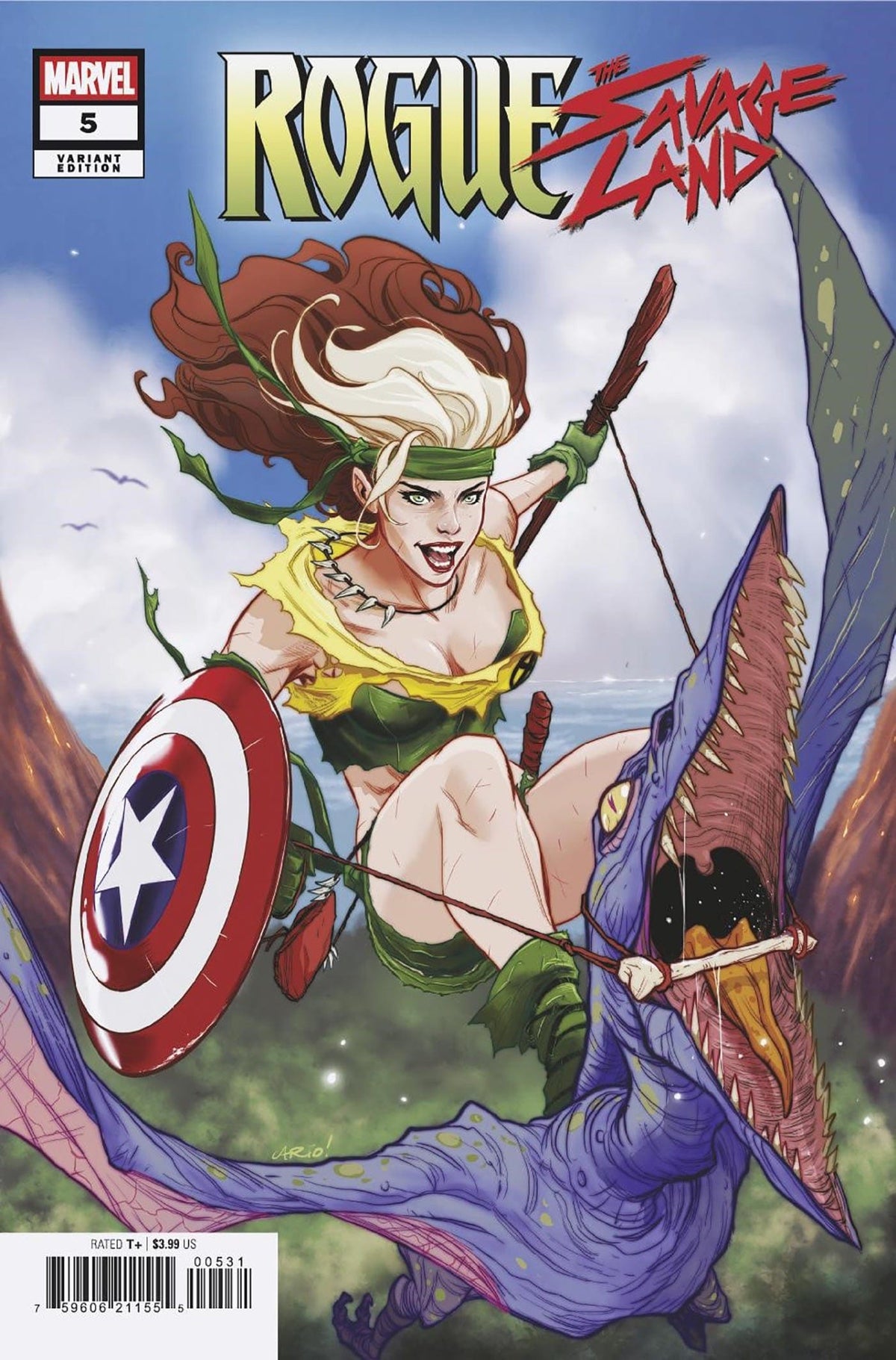 Marvel Comic Books ROGUE: THE SAVAGE LAND #5 ARIO ANINDITO VARIANT 75960621155500531 PRH-75960621155500531