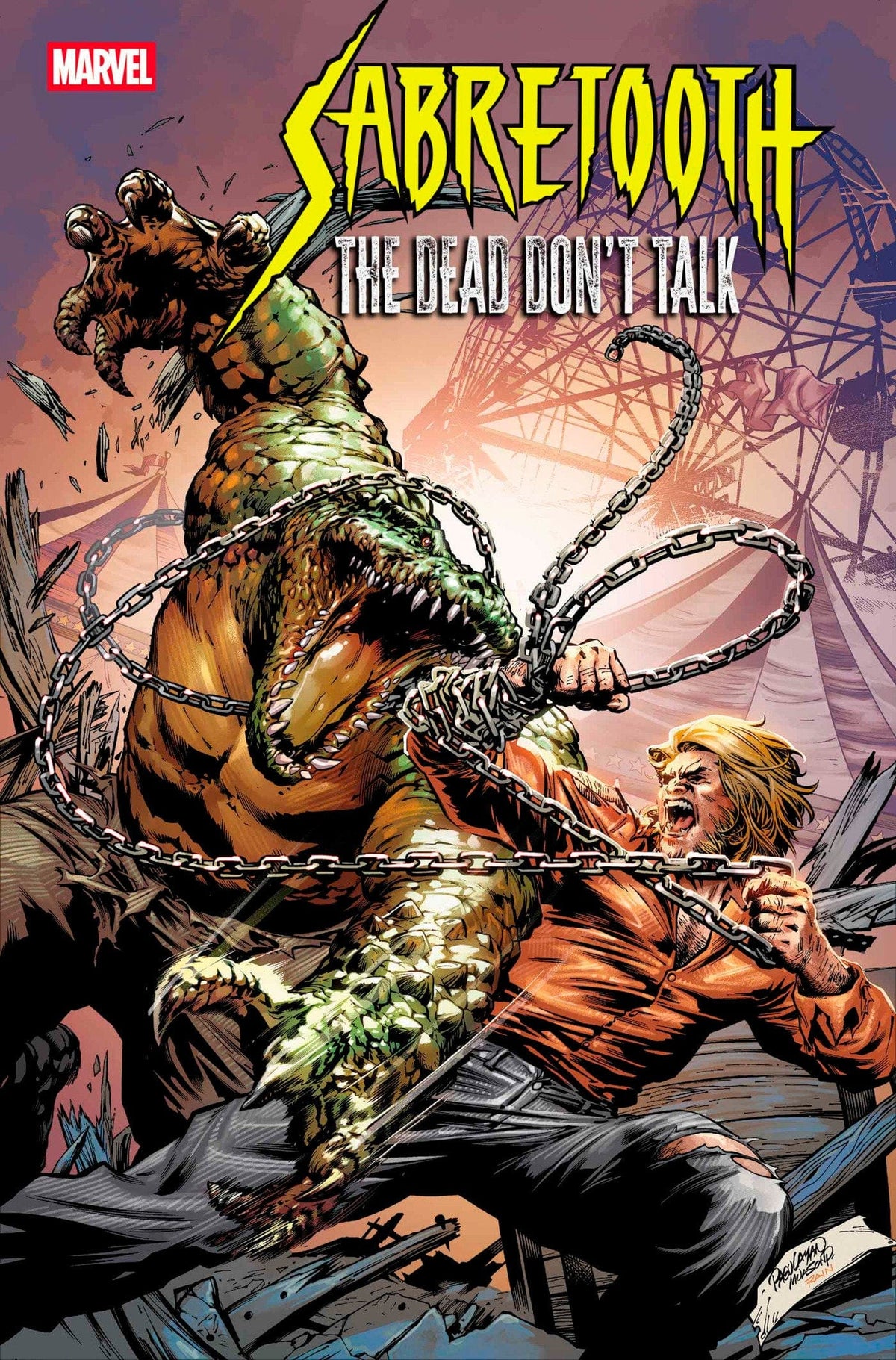 Marvel Comic Books SABRETOOTH: THE DEAD DON'T TALK #5 75960621057200511 PRH-75960621057200511