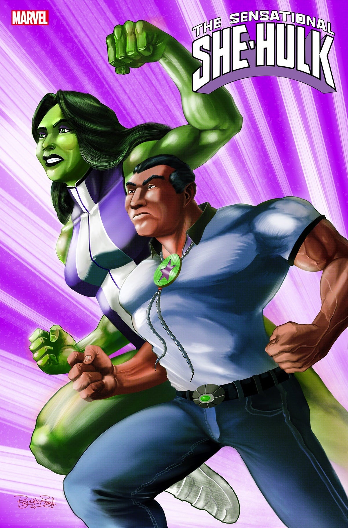 Marvel Comic Books SENSATIONAL SHE-HULK #2 ROY BONEY HERITAGE VAR 75960620782400251 SEP230688