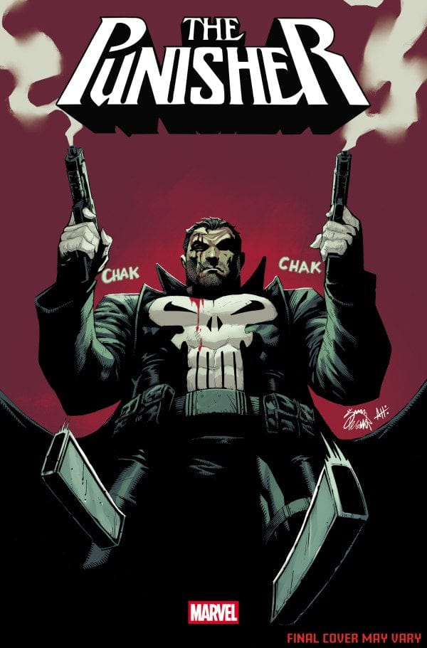 punisher #1 ryan stegman foil variant [signed by ben percy]