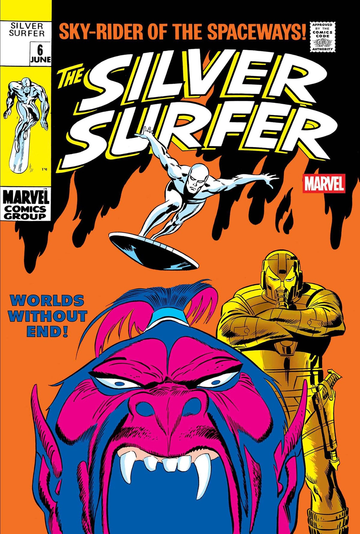 Marvel Comic Books SILVER SURFER #6 FACSIMILE EDITION (Release Date: 08/19/2026) 75960621489100111 PRH-75960621489100111