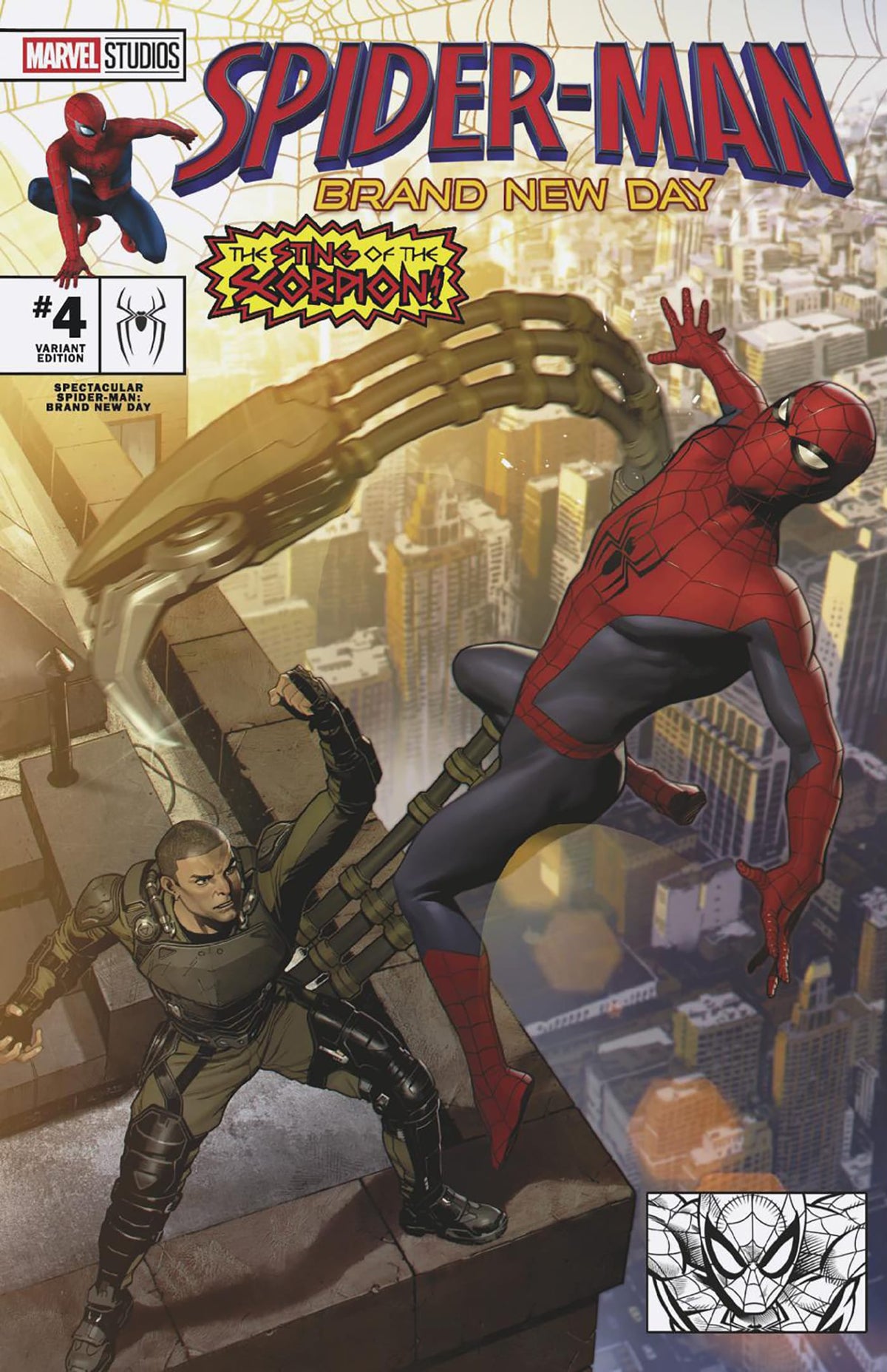 Marvel Comic Books SPECTACULAR SPIDER-MAN: BRAND NEW DAY #4 JORGE MOLINA SPIDER-MAN: BRAND NEW DAY MARVEL STUDIOS VARIANT (Release Date: 08/19/2026) 75960621582900431 PRH-75960621582900431