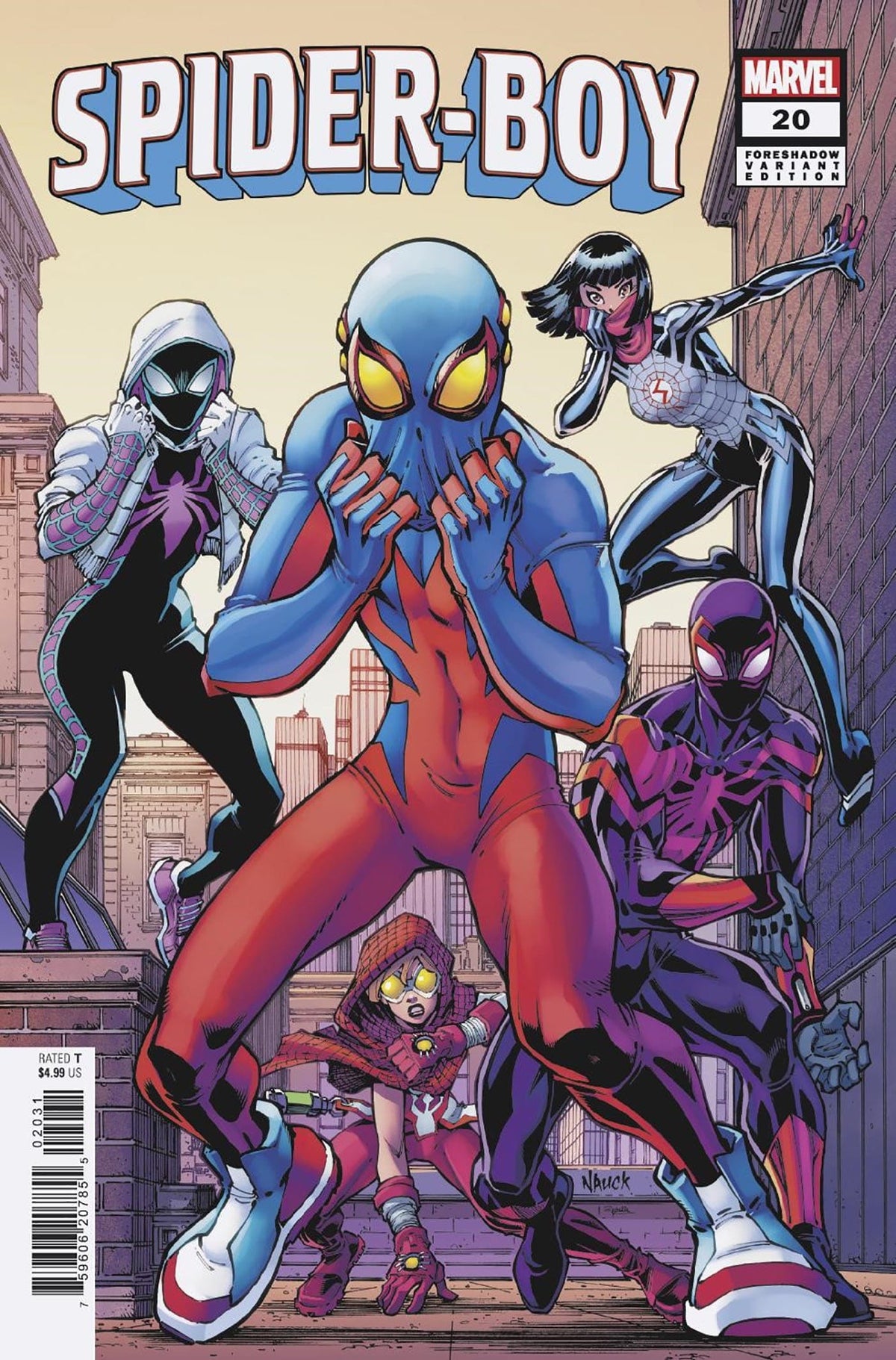 Marvel Comic Books SPIDER-BOY #20 TBD ARTIST FORESHADOW VARIANT 75960620785502031 PRH-75960620785502031