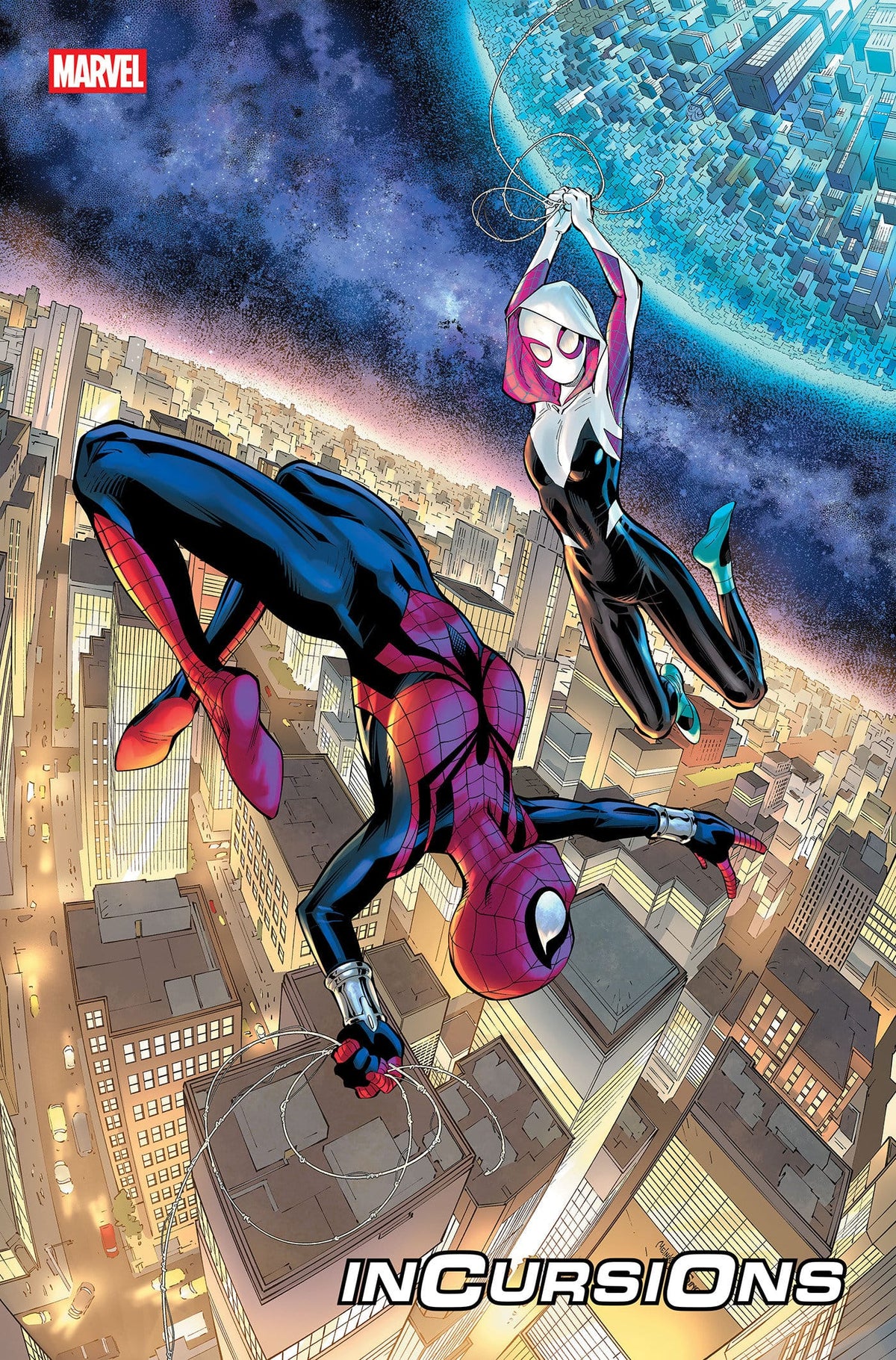 Marvel Comic Books SPIDER-MAN: INCURSIONS #1 COVER A BY GLEB MELNIKOV (Release Date: 12/09/2026) 75960621766300111 PRH-75960621766300111