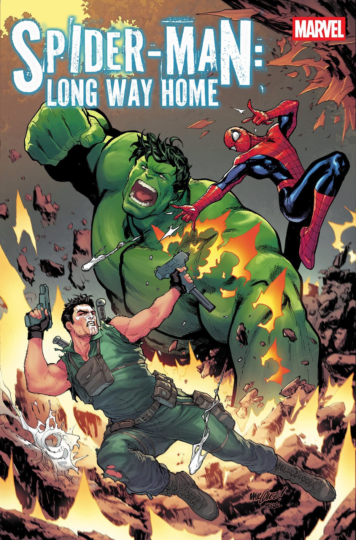 Marvel Comic Books SPIDER-MAN: LONG WAY HOME #4 DAVID MARQUEZ VARIANT (Release Date: 11/11/2026) 75960621579900421 PRH-75960621579900421