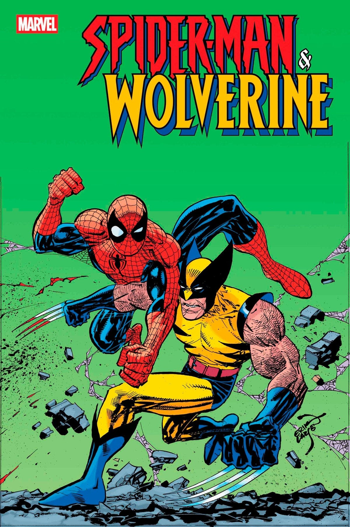 Marvel Comic Books SPIDER-MAN & WOLVERINE #2 ERIK LARSEN VARIANT 75960621258300221 PRH-75960621258300221