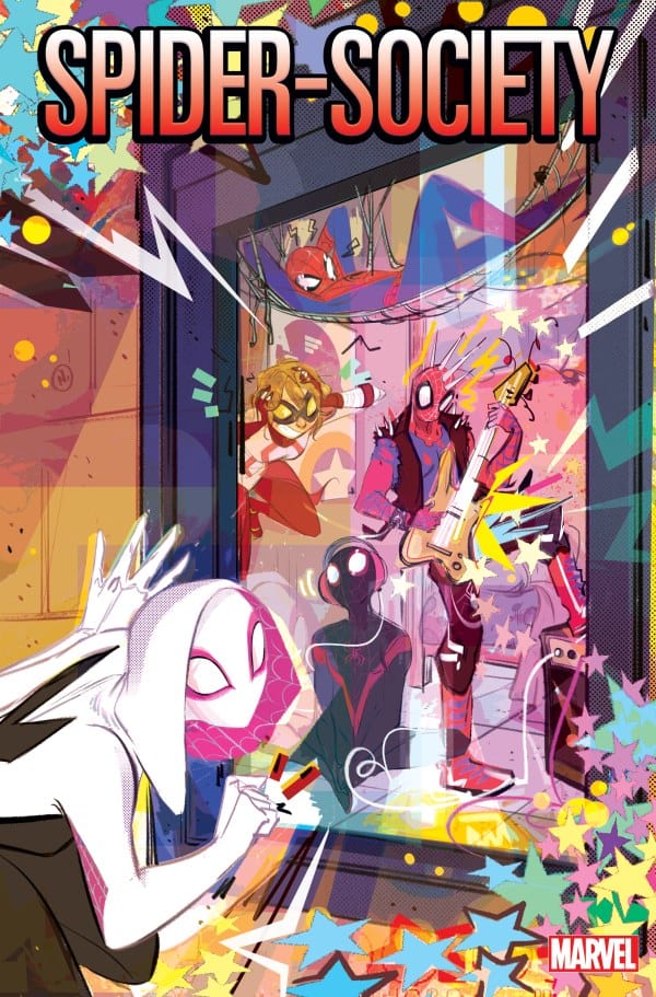 Marvel Comic Books SPIDER-SOCIETY #1 NICOLETTA BALDARI WINDOWSHADES VARIANT 75960620932300141 PRH-75960620932300141