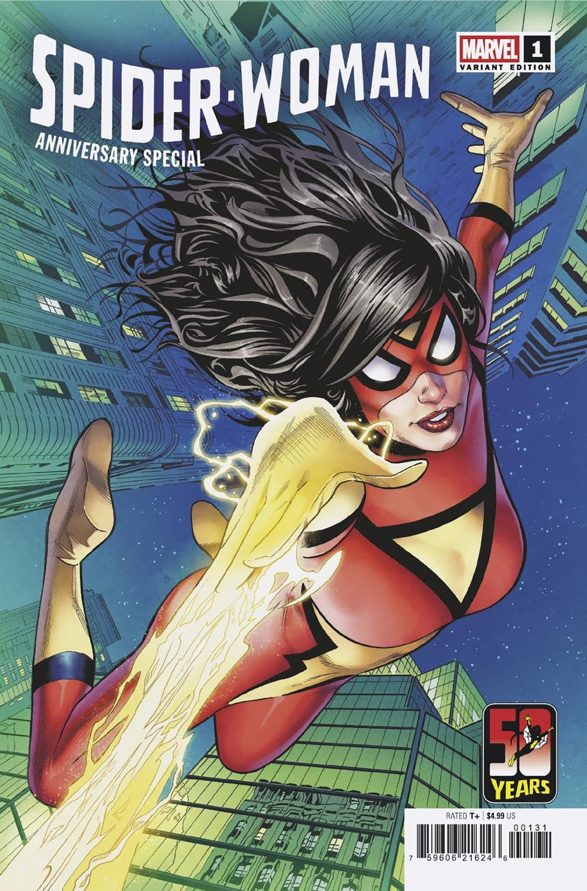 Marvel Comic Books SPIDER-WOMAN 50TH ANNIVERSARY SPECIAL #1 GREG LAND VARIANT (Release Date: 09/02/2026) 75960621624600131 PRH-75960621624600131