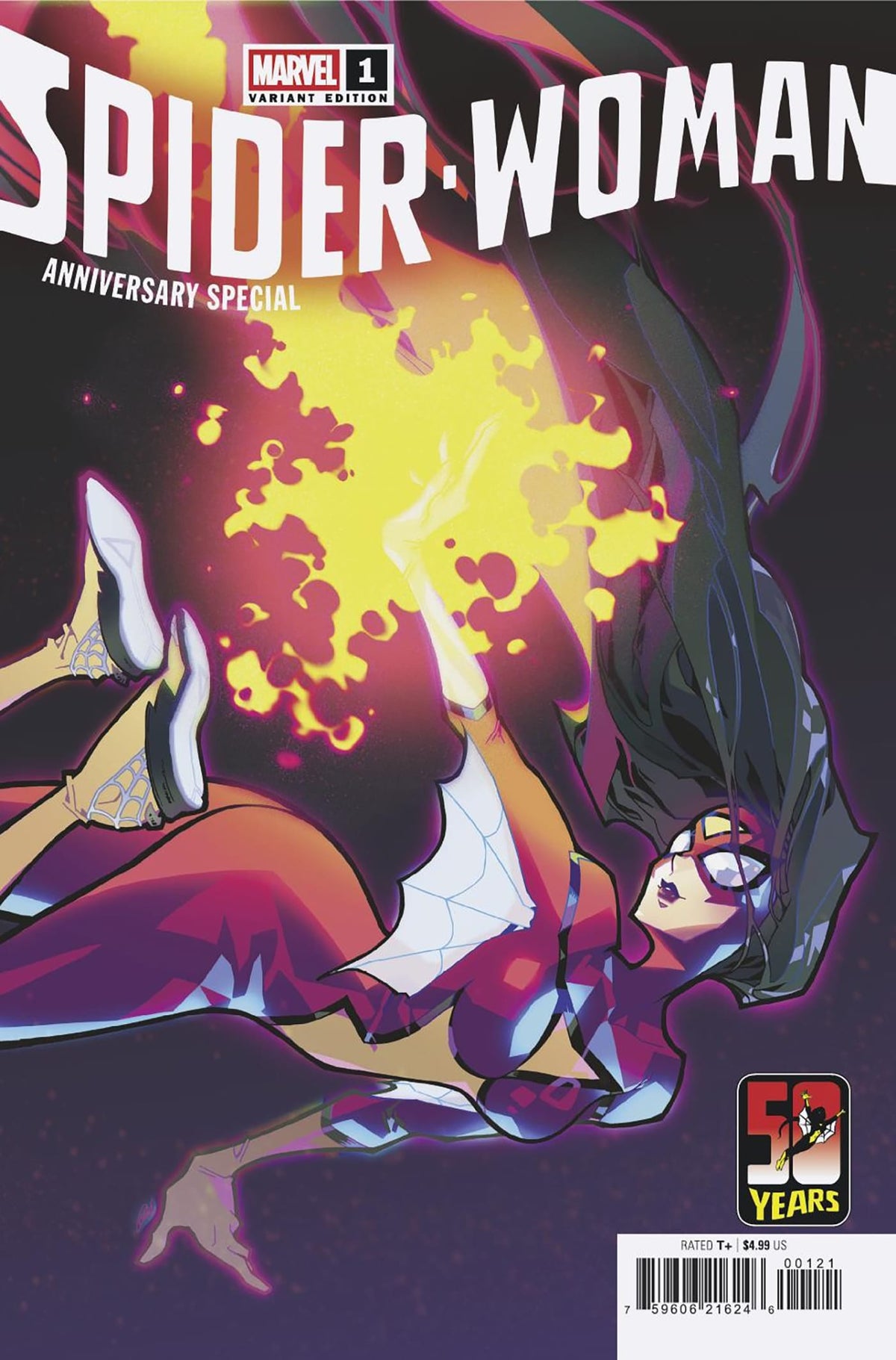Marvel Comic Books SPIDER-WOMAN 50TH ANNIVERSARY SPECIAL #1 ROSE BESCH SPIDER-WOMAN VARIANT (Release Date: 09/02/2026) 75960621624600121 PRH-75960621624600121