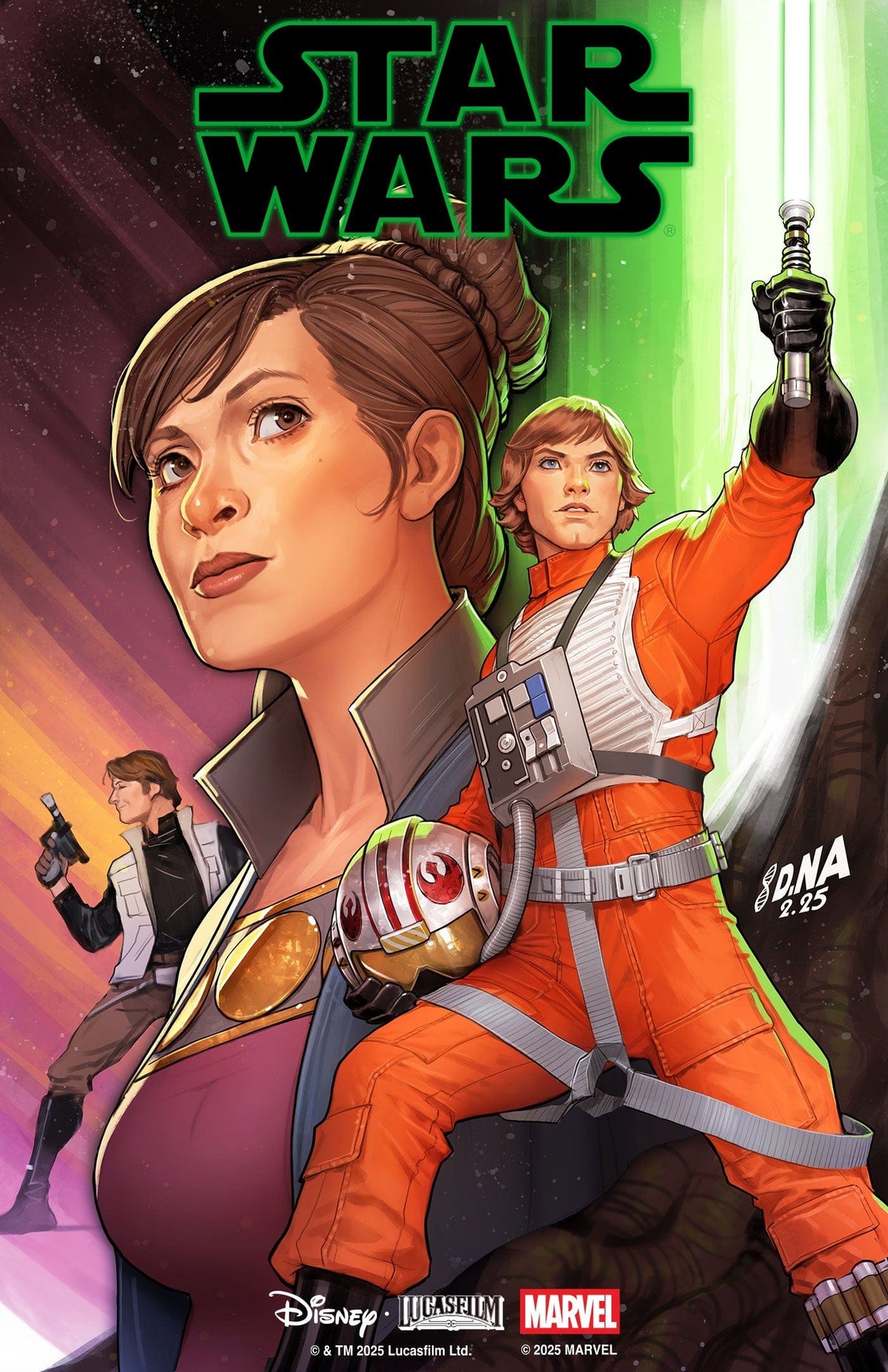 Marvel Comic Books STAR WARS #1 DAVID NAKAYAMA VARIANT 75960621004600151 PRH-75960621004600151