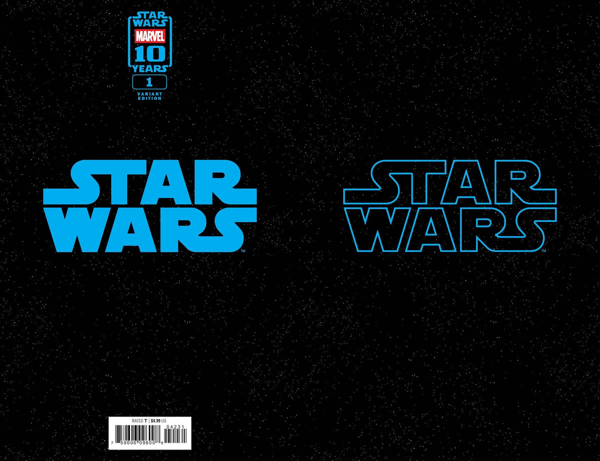 Marvel Comic Books STAR WARS #1 LOGO VARIANT 75960621004600161 PRH-75960621004600161