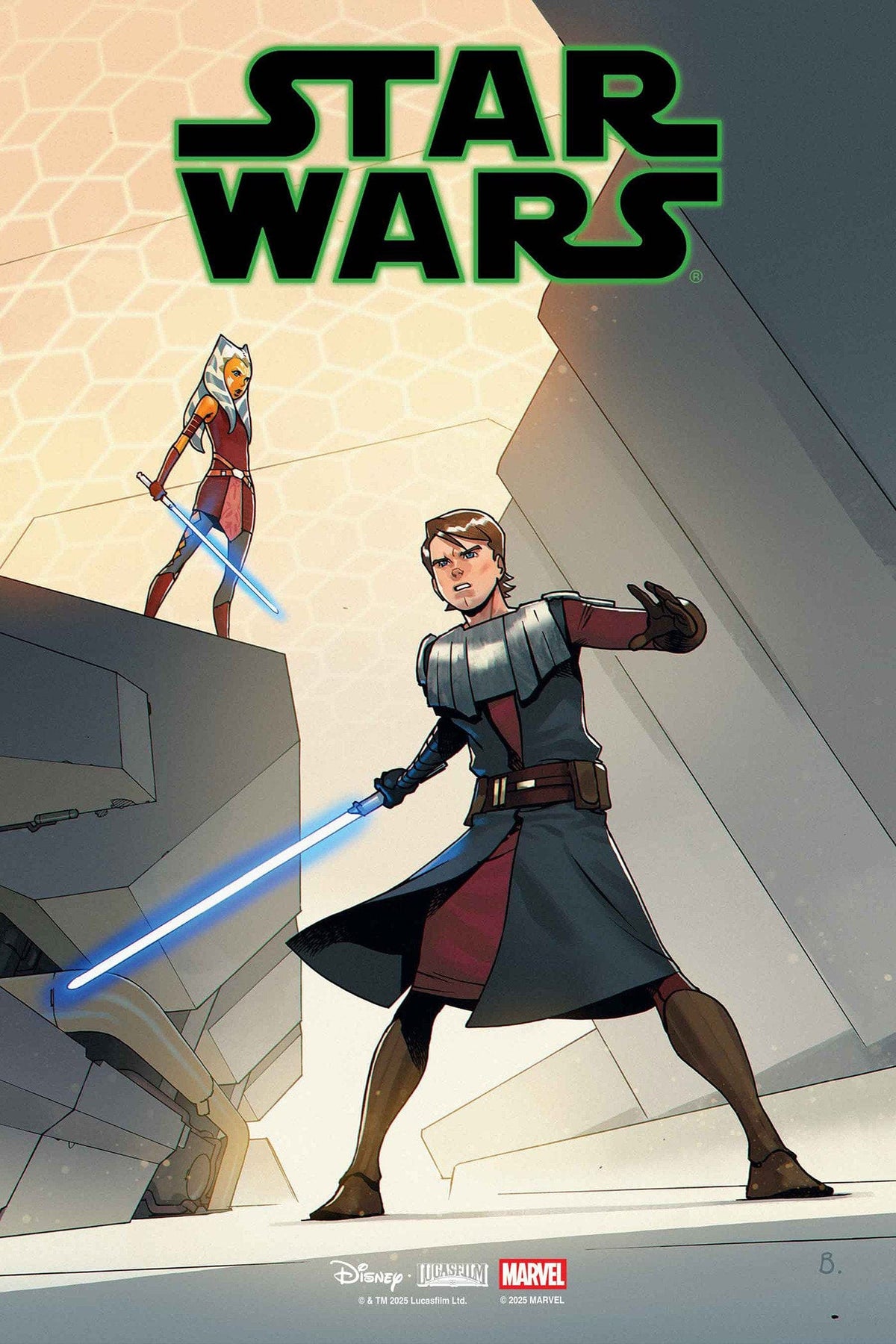 Marvel Comic Books STAR WARS #6 BENGAL AHSOKA & ANAKIN JEDI KNIGHTS VARIANT 75960621004600631 PRH-75960621004600631