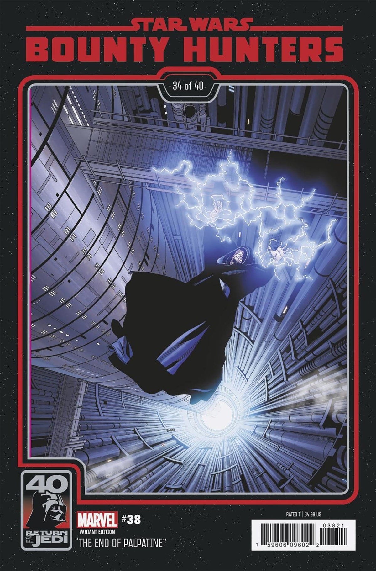 Marvel Comic Books STAR WARS BOUNTY HUNTERS #38 RETURN OF JEDI 40TH ANNIV VAR 75960609602203821 JUL230811