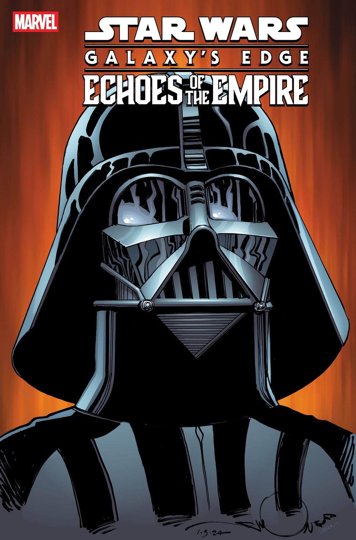 Marvel Comic Books STAR WARS: GALAXY'S EDGE - ECHOES OF THE EMPIRE #3 WALT SIMONSON VARIANT 75960621593500321 PRH-75960621593500321