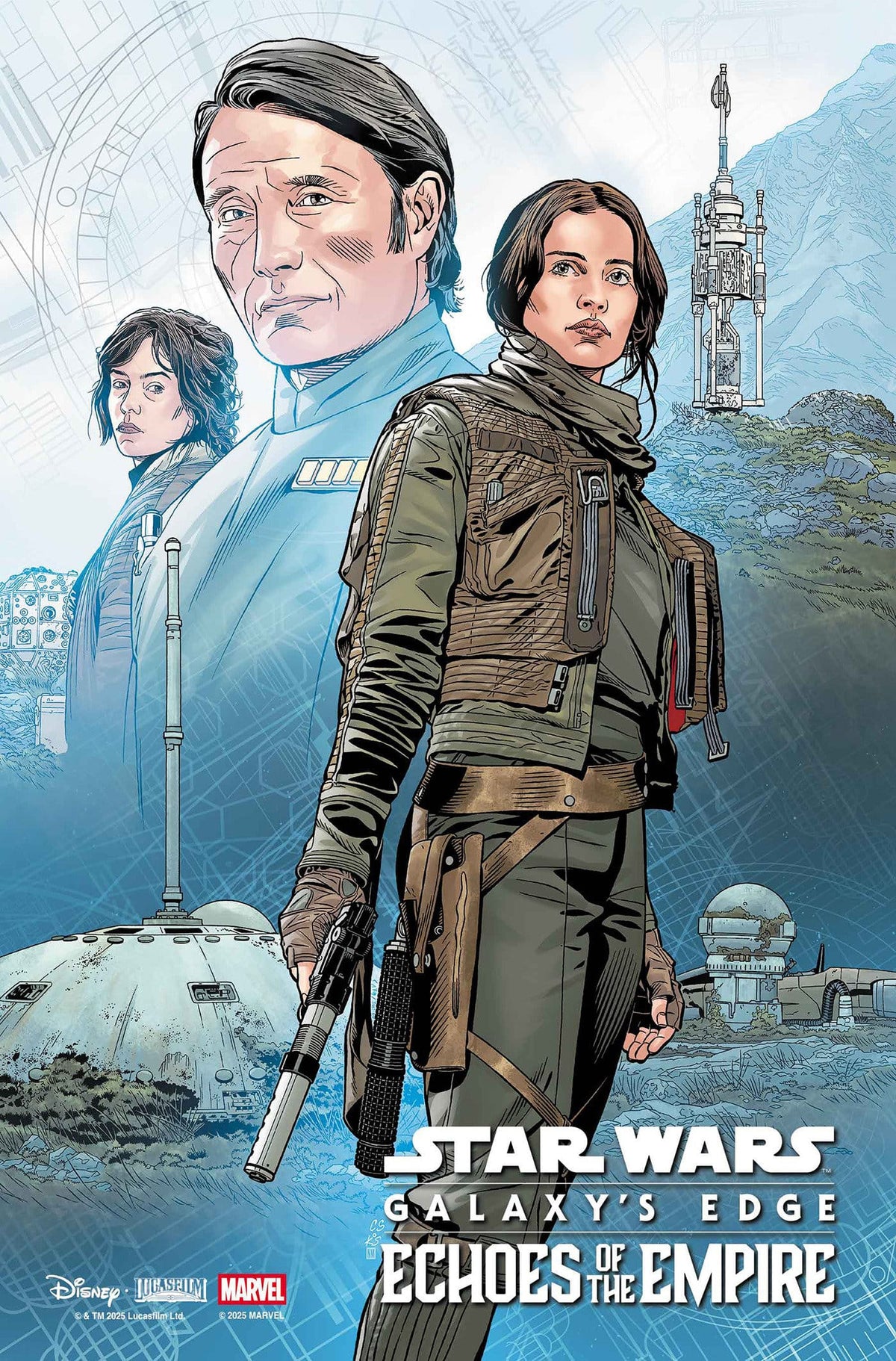 Marvel Comic Books STAR WARS: GALAXY'S EDGE - ECHOES OF THE EMPIRE #5 CHRIS SPROUSE ROGUE ONE 10TH ANNIVERSARY VARIANT (Release Date: 08/19/2026) 75960621593500531 PRH-75960621593500531