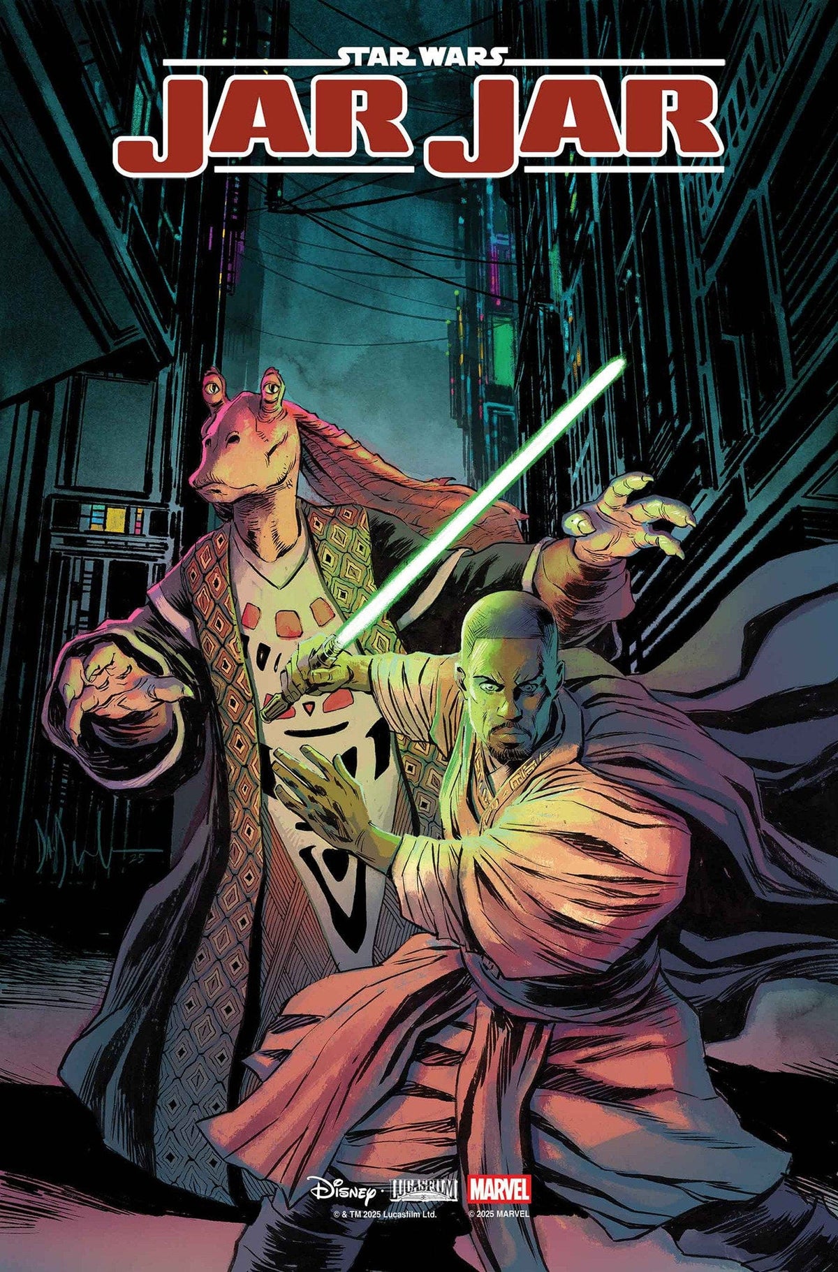 Marvel Comic Books STAR WARS: JAR JAR #1 DAVE WACHTER VARIANT 75960621513300121 PRH-75960621513300121