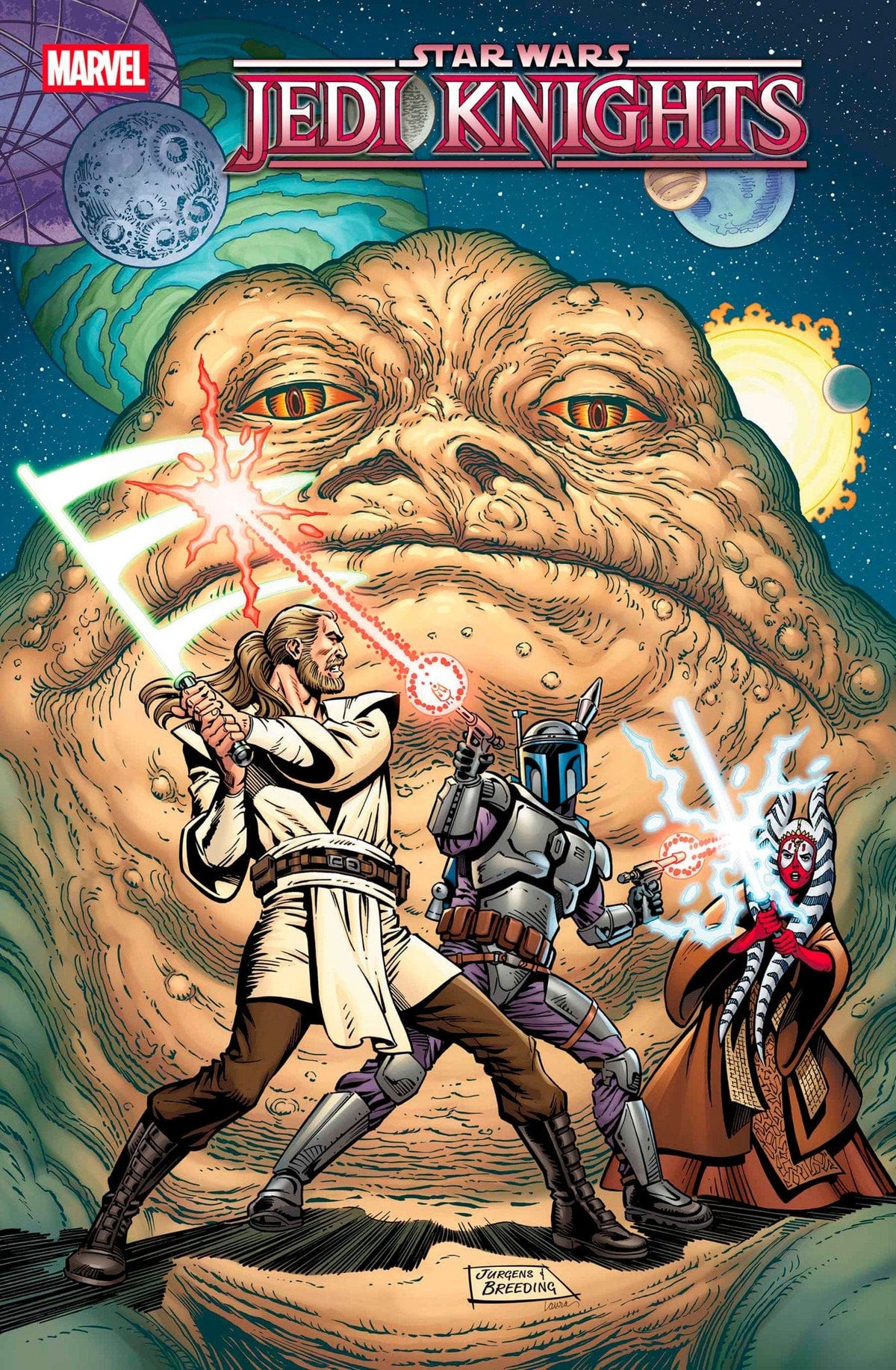 Marvel Comic Books STAR WARS: JEDI KNIGHTS #4 DAN JURGENS CLASSIC HOMAGE VARIANT 75960621106700441 PRH-75960621106700441
