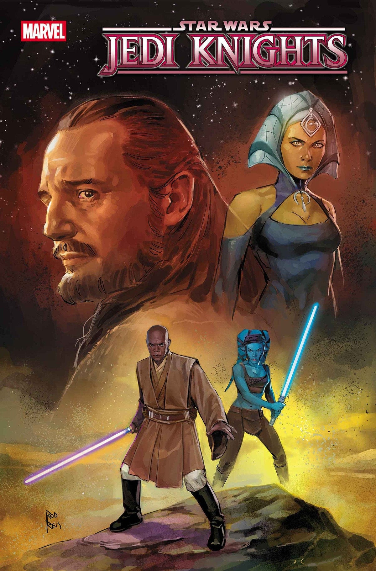 Marvel Comic Books STAR WARS: JEDI KNIGHTS #7 ROD REIS VARIANT 75960621106700751 PRH-75960621106700751