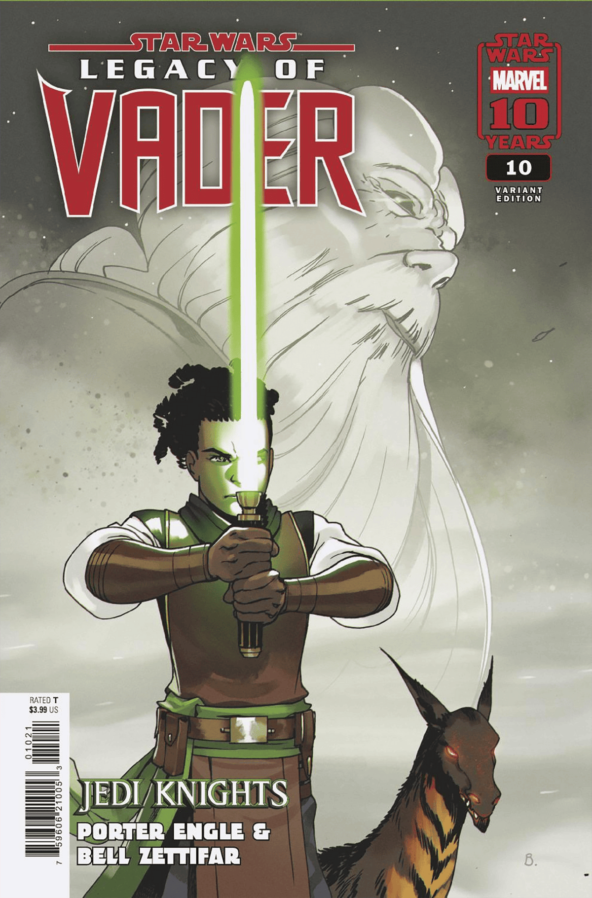 Marvel Comic Books STAR WARS: LEGACY OF VADER #10 BENGAL PORTER ENGLE & BELLE ZETTIFAR JEDI KNIGHTS VARIANT 75960621005301021 PRH-75960621005301021