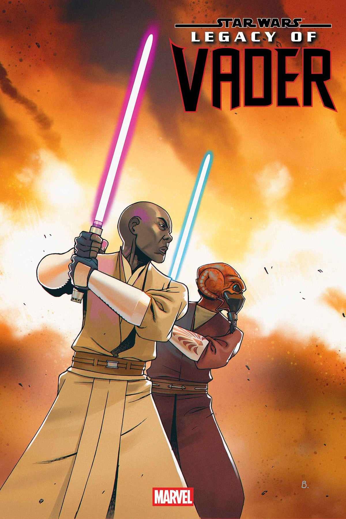 Marvel Comic Books STAR WARS: LEGACY OF VADER #11 BENGAL PLO KOON & MACE WINDU JEDI KNIGHTS VARIANT 75960621005301121 PRH-75960621005301121
