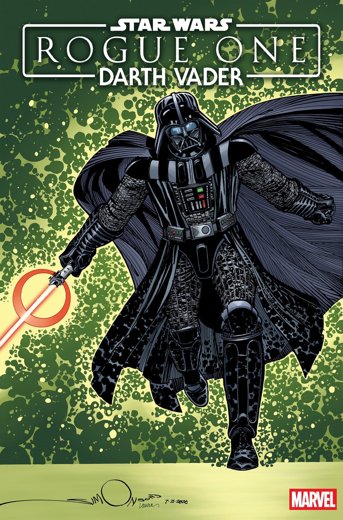 Marvel Comic Books STAR WARS: ROGUE ONE - DARTH VADER #1 WALT SIMONSON VARIANT (Release Date: 10/28/2026) 75960621537900121 PRH-75960621537900121