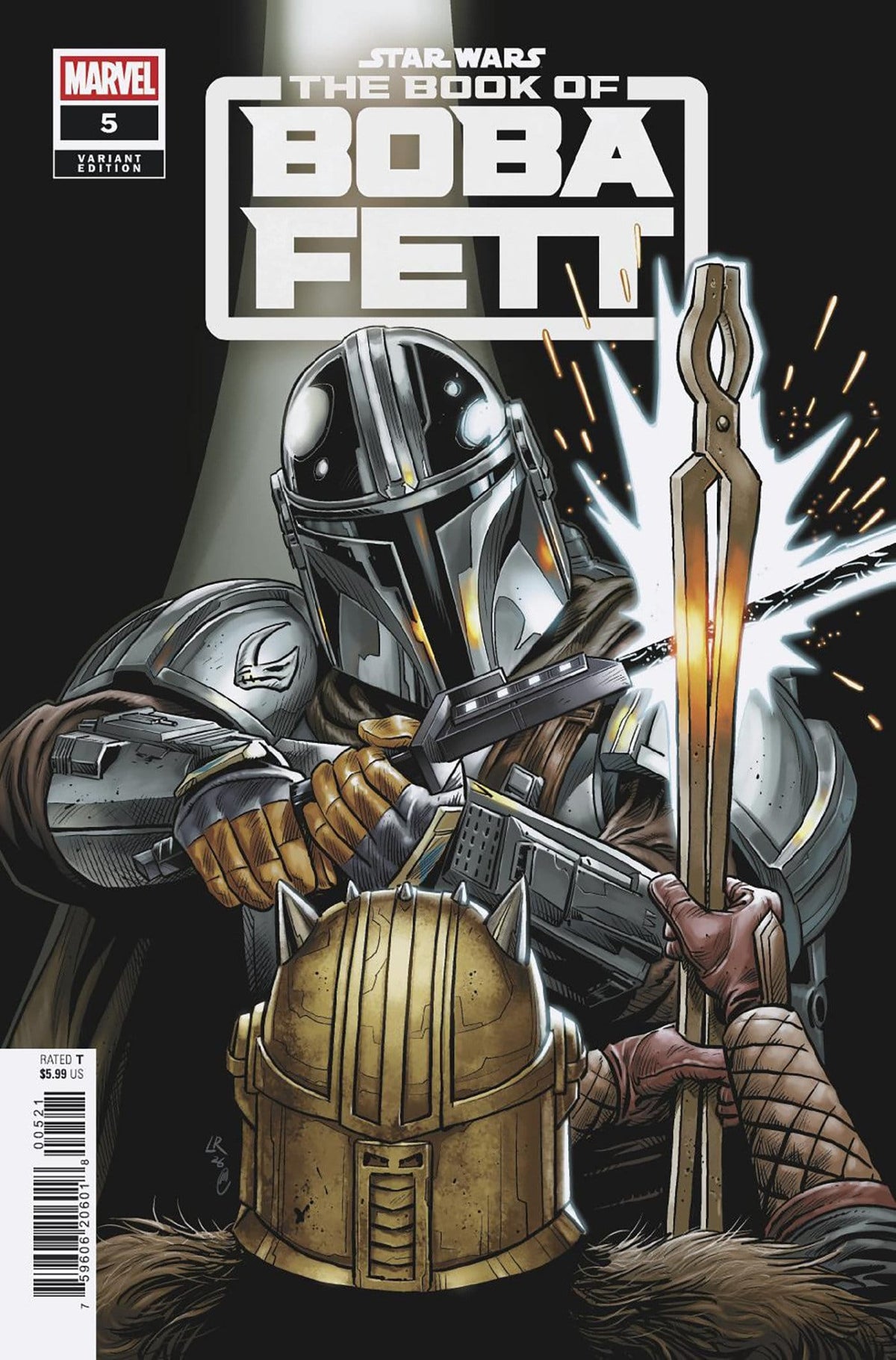 Marvel Comic Books STAR WARS: THE BOOK OF BOBA FETT #5 LUKE ROSS VARIANT (Release Date: 11/11/2026) 75960620601800521 PRH-75960620601800521