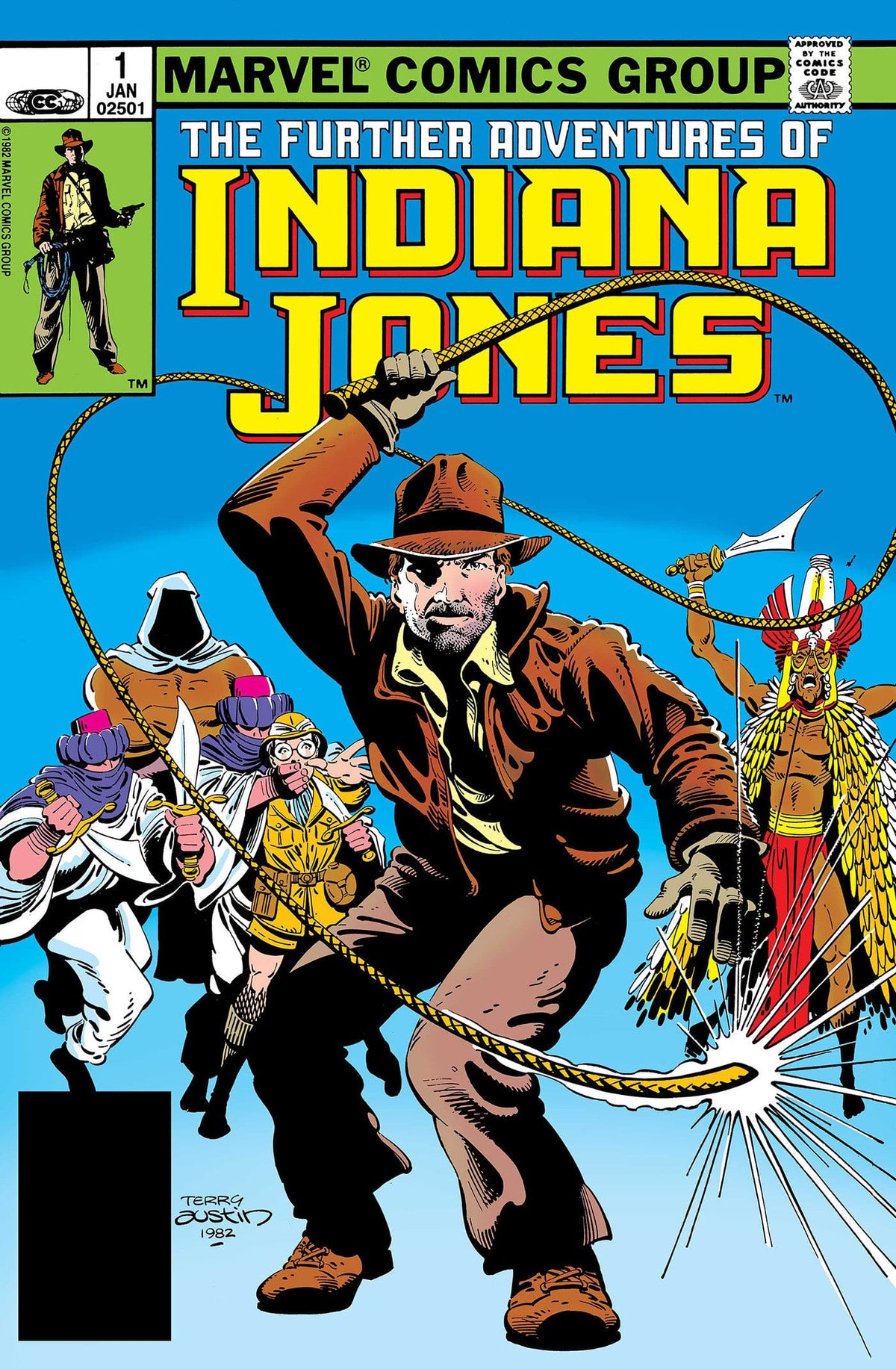 Marvel Comic Books THE FURTHER ADVENTURES OF INDIANA JONES #1 FACSIMILE EDITION (Release Date: 11/11/2026) 75960621666600111 PRH-75960621666600111
