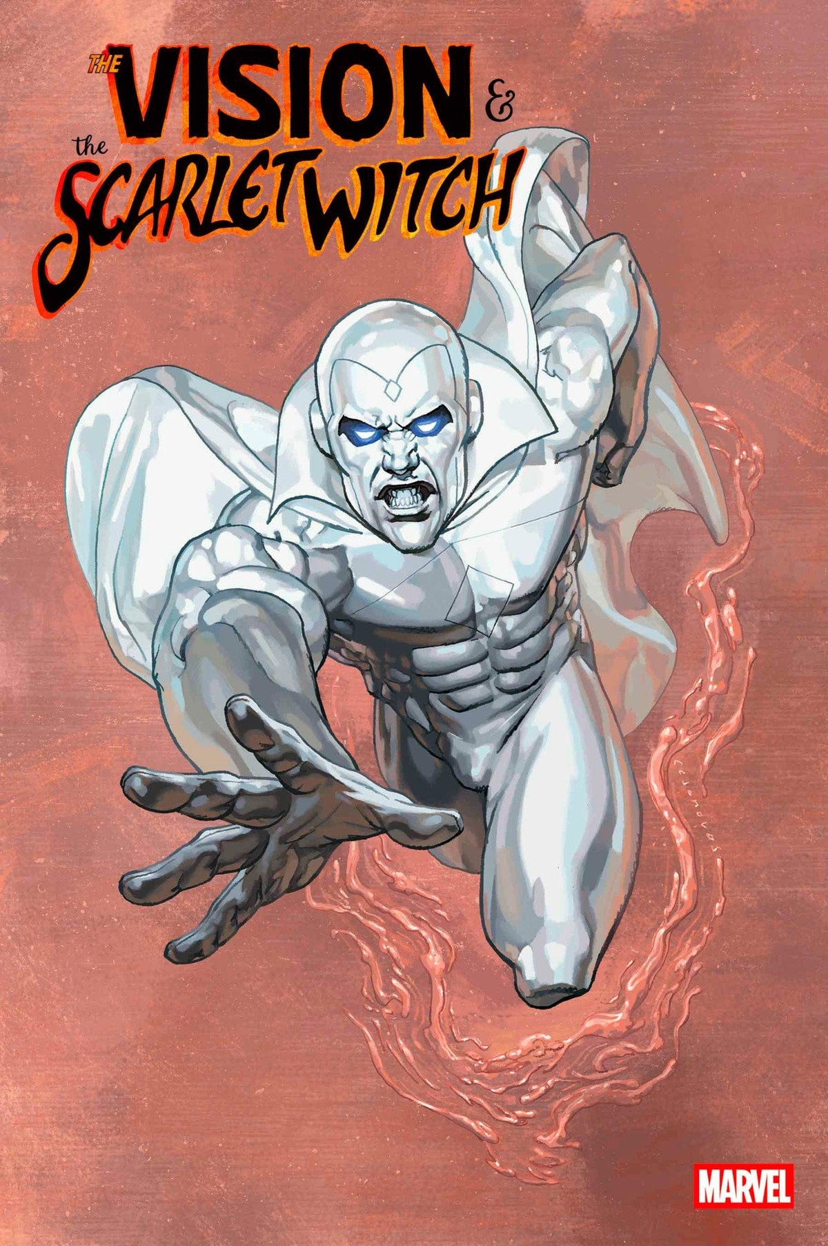 Marvel Comic Books THE VISION & THE SCARLET WITCH #1 JOSEMARIA CASANOVAS FOIL HOMAGE VARIANT 75960621249100131 PRH-75960621249100131