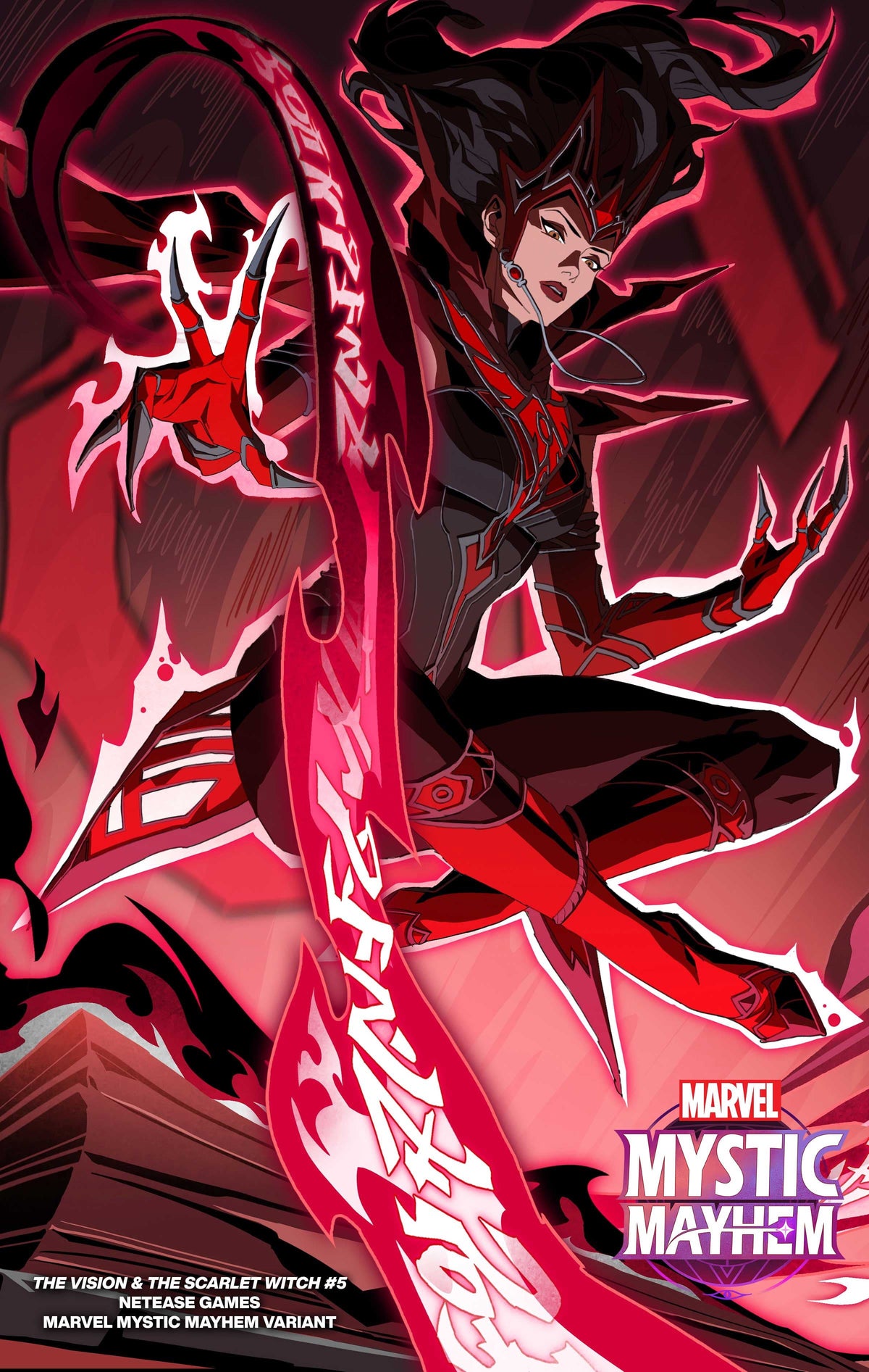 Marvel Comic Books THE VISION & THE SCARLET WITCH #5 NETEASE GAMES MARVEL MYSTIC MAYHEM VARIANT 75960621249100521 PRH-75960621249100521
