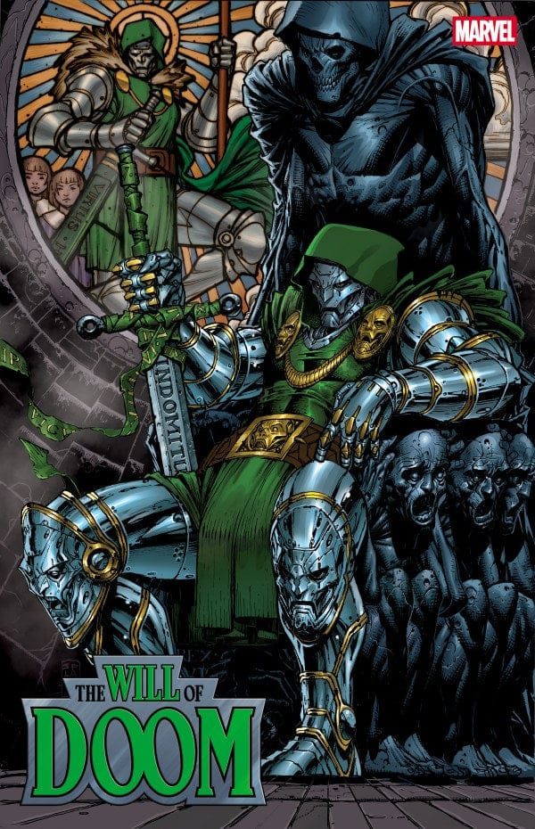Marvel Comic Books THE WILL OF DOOM #1 STEPHEN PLATT VARIANT 75960621253800131 PRH-75960621253800131