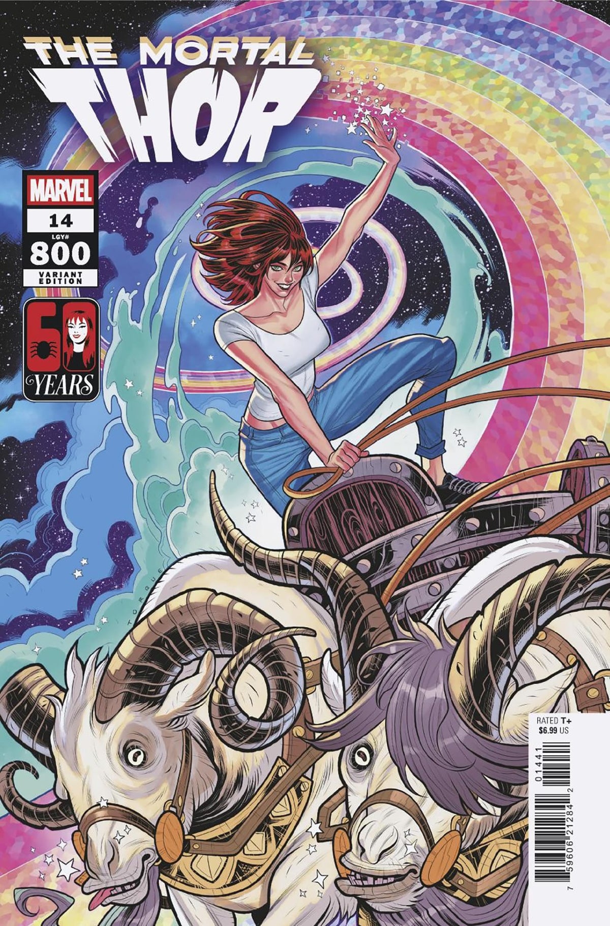 Marvel Comic Books THOR #800 ELIZABETH TORQUE MARY JANE WATSON VARIANT (Release Date: 08/19/2026) 75960621284201441 PRH-75960621284201441