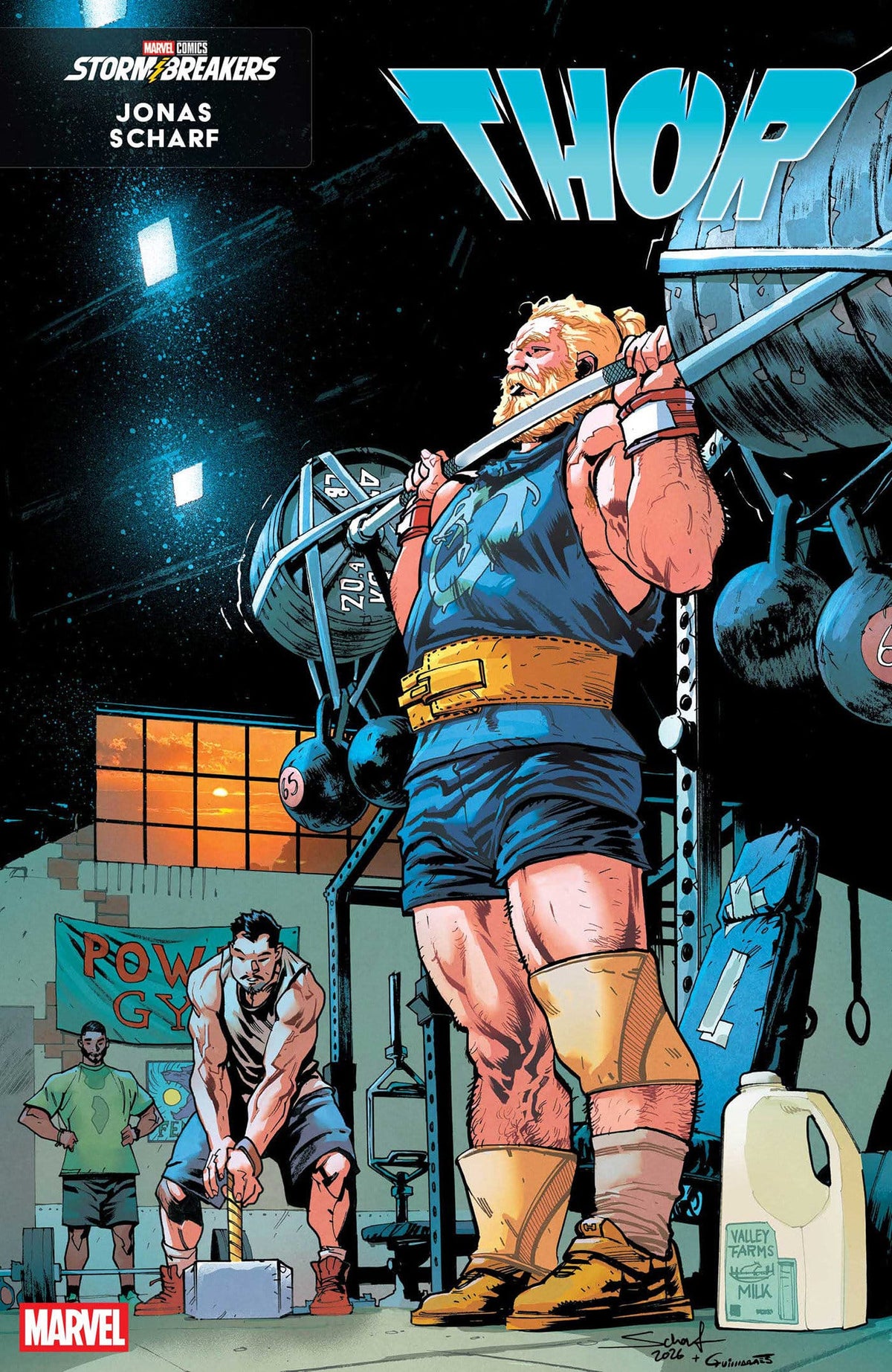 Marvel Comic Books THOR #803 JONAS SCHARF WORKOUT VARIANT (Release Date: 11/25/2026) 75960621705280341 PRH-75960621705280341