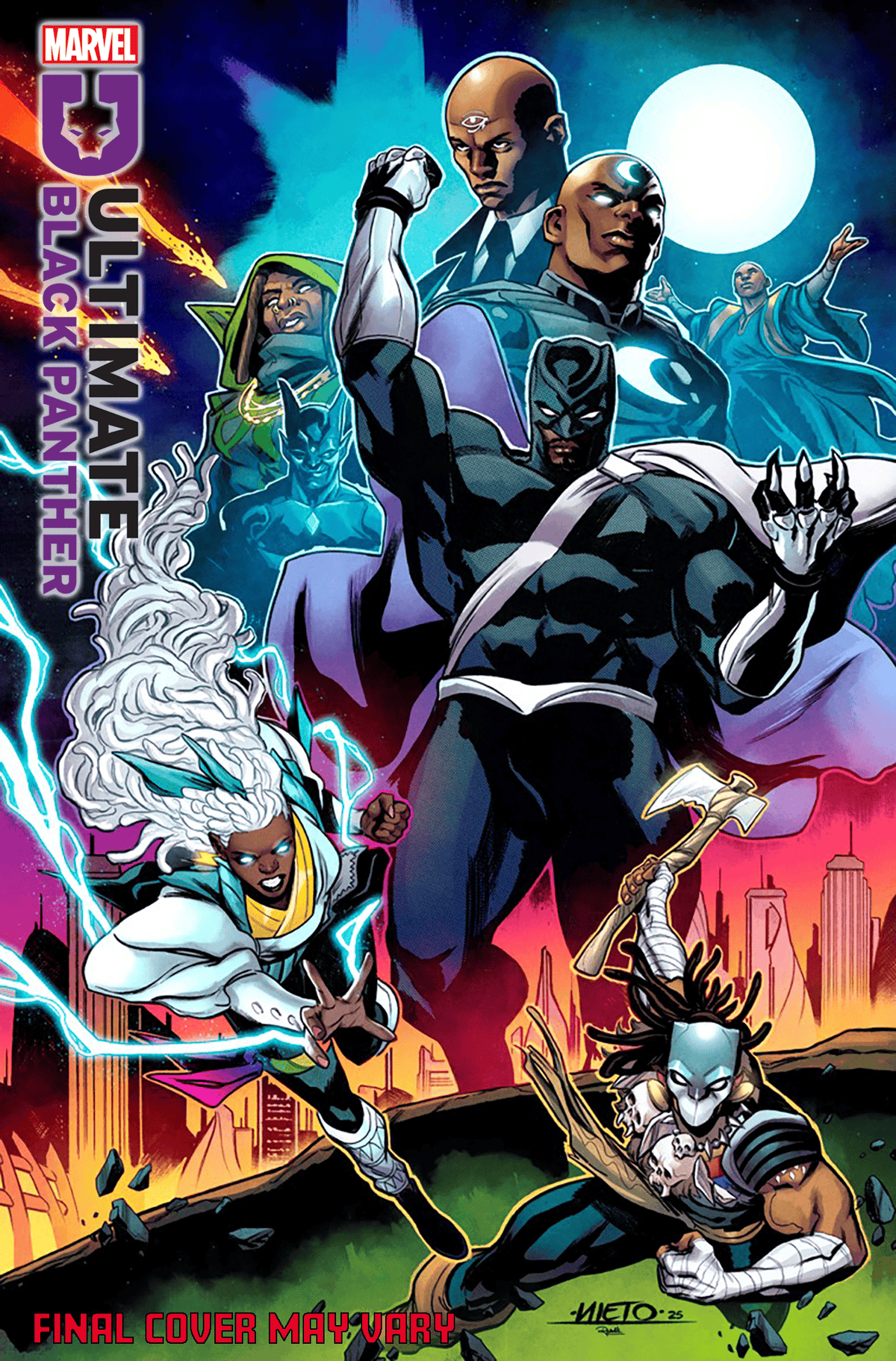 Marvel Comic Books ULTIMATE BLACK PANTHER #24 CARLOS NIETO VARIANT 75960620797802431 PRH-75960620797802431