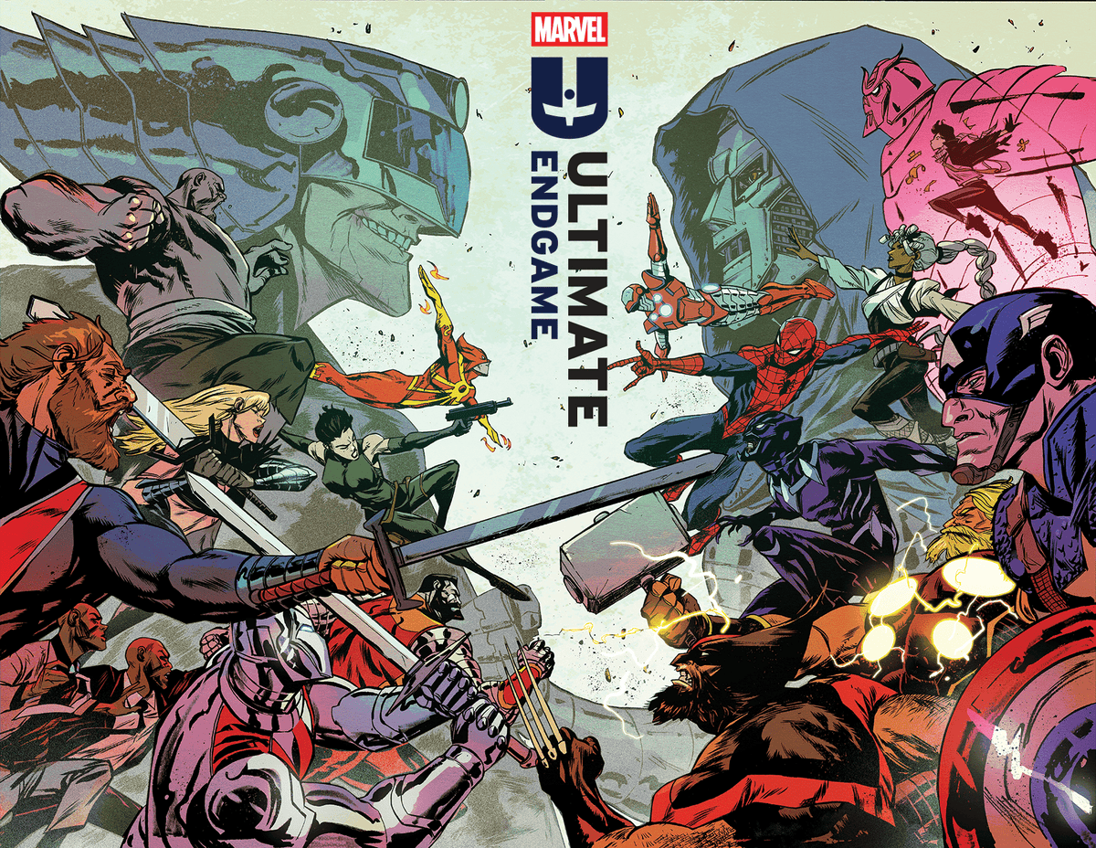 Marvel Comic Books ULTIMATE ENDGAME #1 SANFORD GREENE WRAPAROUND VARIANT 75960621336800151 PRH-75960621336800151