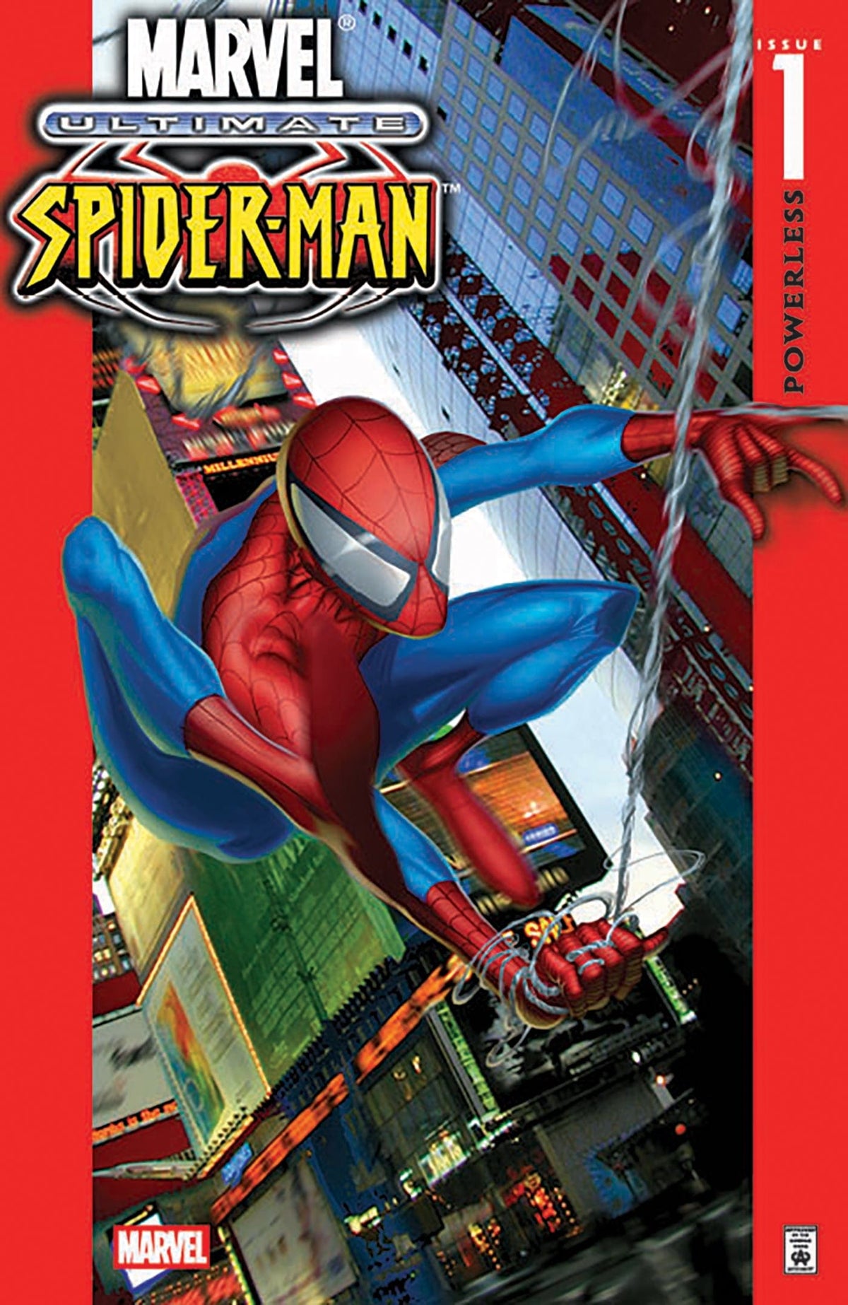 Marvel Comic Books ULTIMATE SPIDER-MAN #1 FACSIMILE EDITION TBD ARTIST FOIL VARIANT 75960621435800121 PRH-75960621435800121