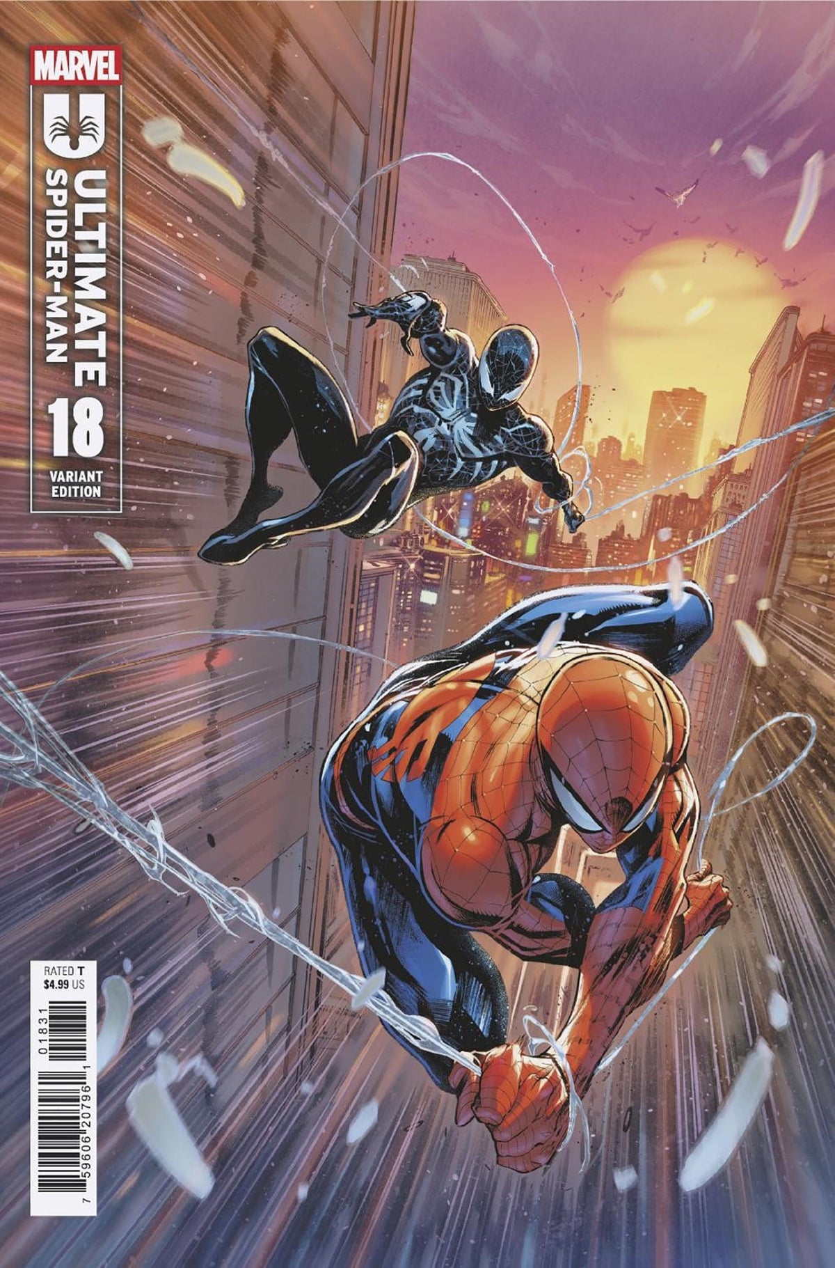 Marvel Comic Books ULTIMATE SPIDER-MAN #18 IBAN COELLO VARIANT 75960620796101831 PRH-75960620796101831