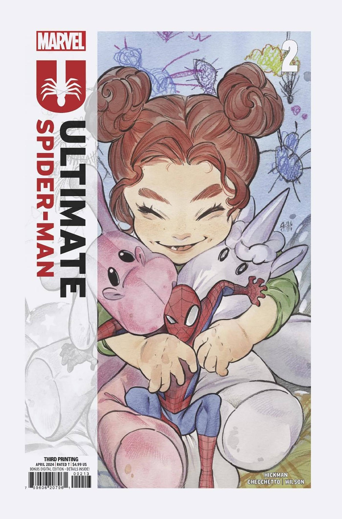 Marvel Comic Books ULTIMATE SPIDER-MAN #2 PEACH MOMOKO 3RD PRINTING VARIANT 75960620796100213 JAN249226