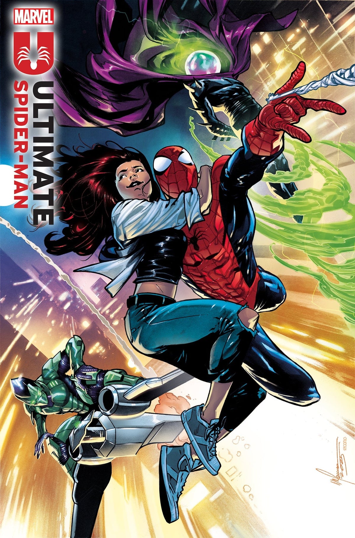 Marvel Comic Books ULTIMATE SPIDER-MAN #21 FRANCESCO MANNA VARIANT 75960620796102121 PRH-75960620796102121